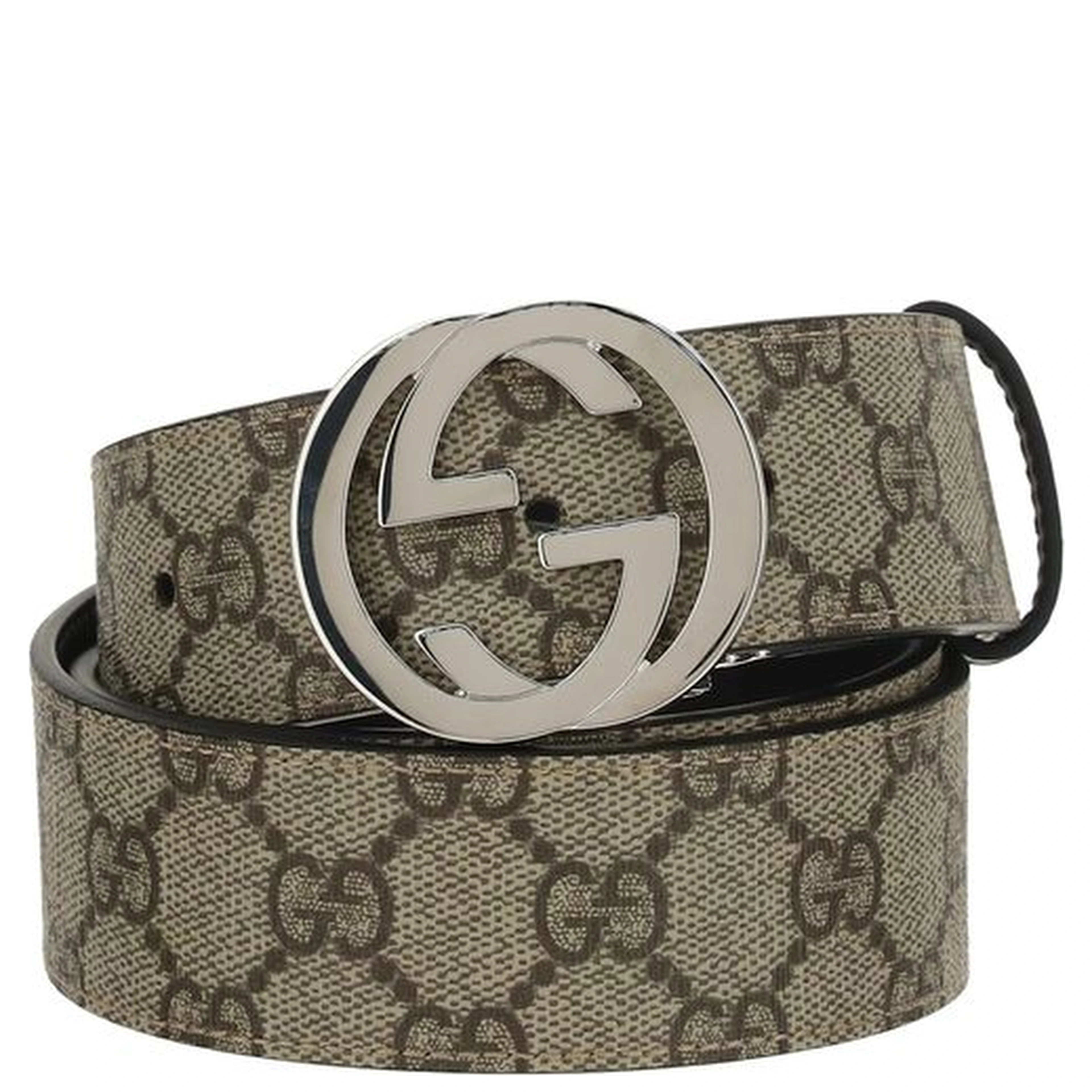 Brown Cotton Regular Belt