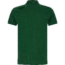 Bicolor Cotton Polo Shirt