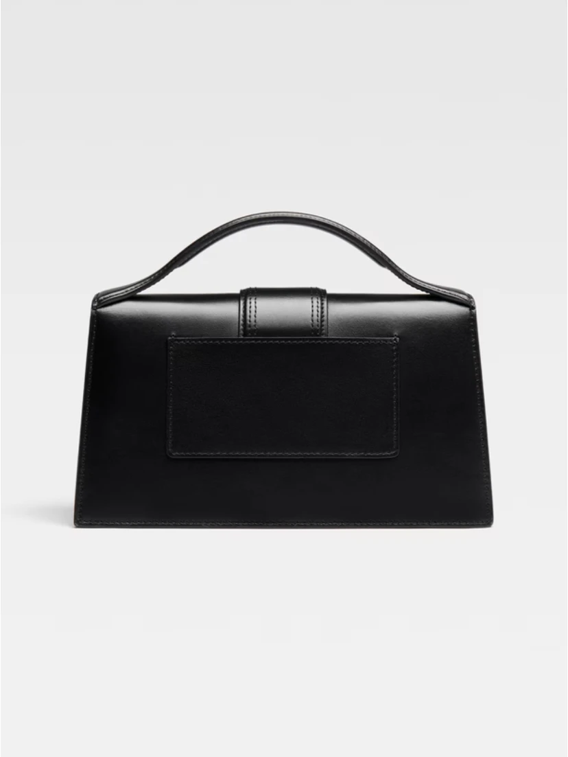 Black Leather Le Grand Bambino Handbag