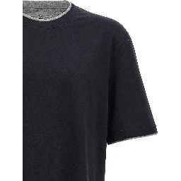 Blue Cotton T-Shirt