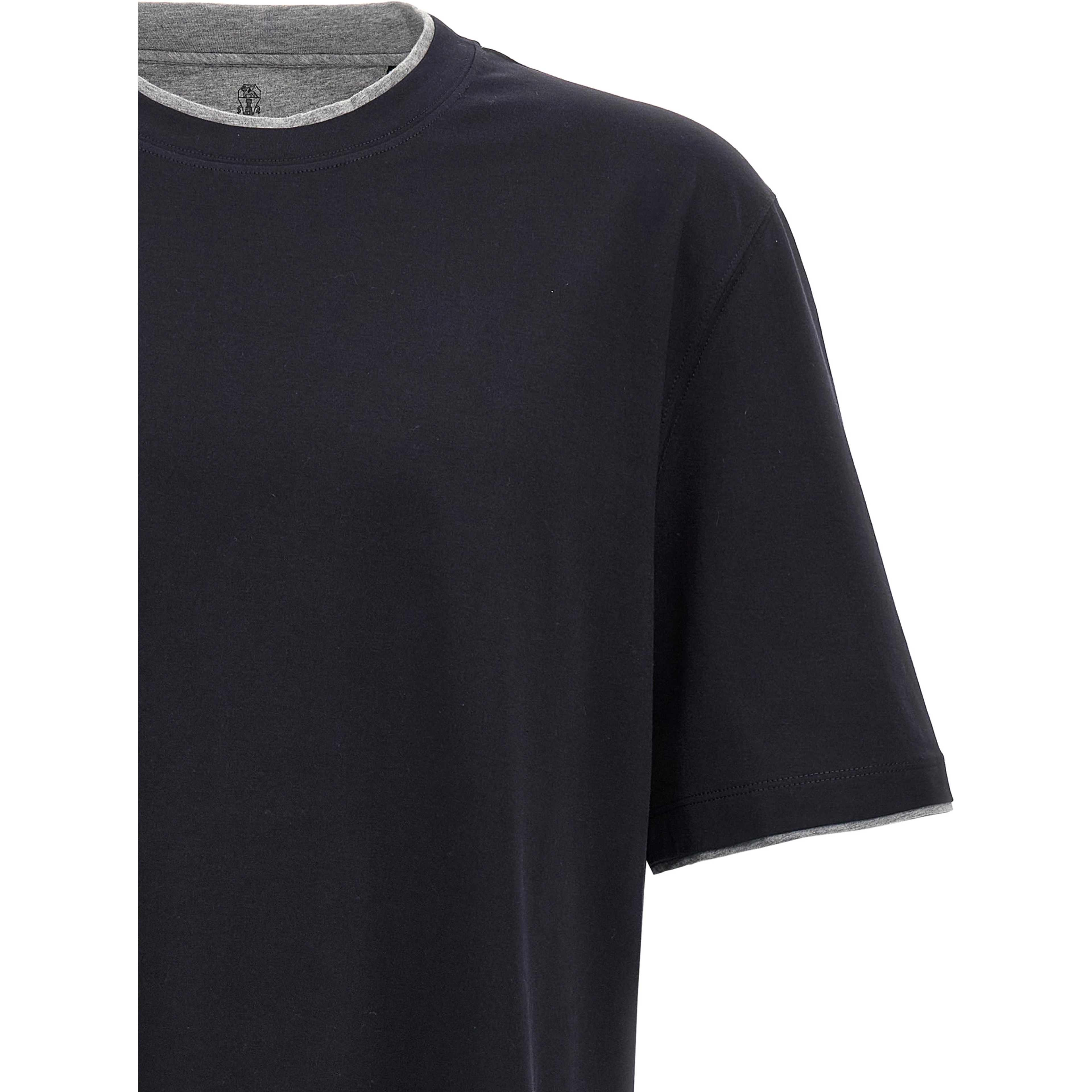 Blue Cotton T-Shirt