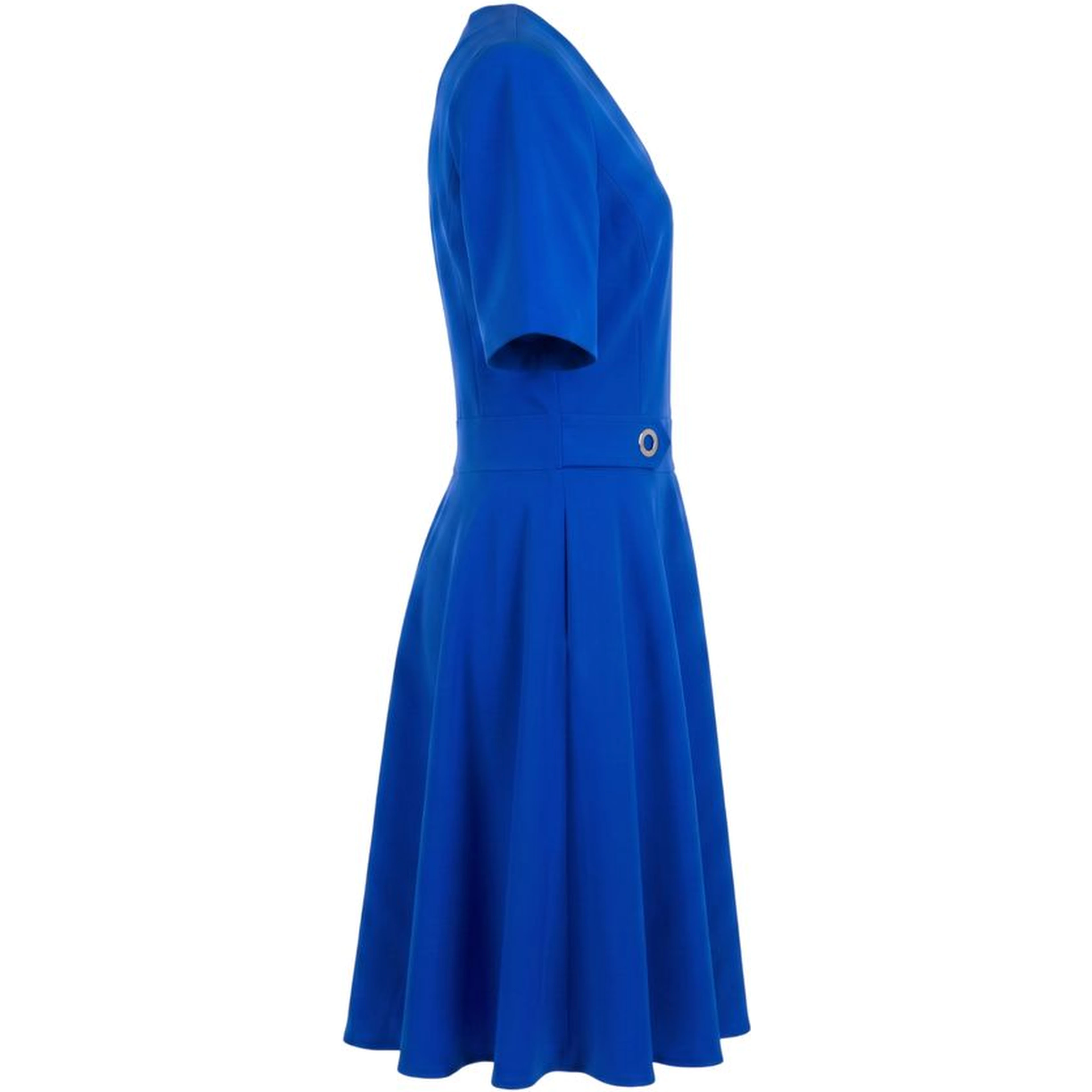 Blue Poliestere Women Dress