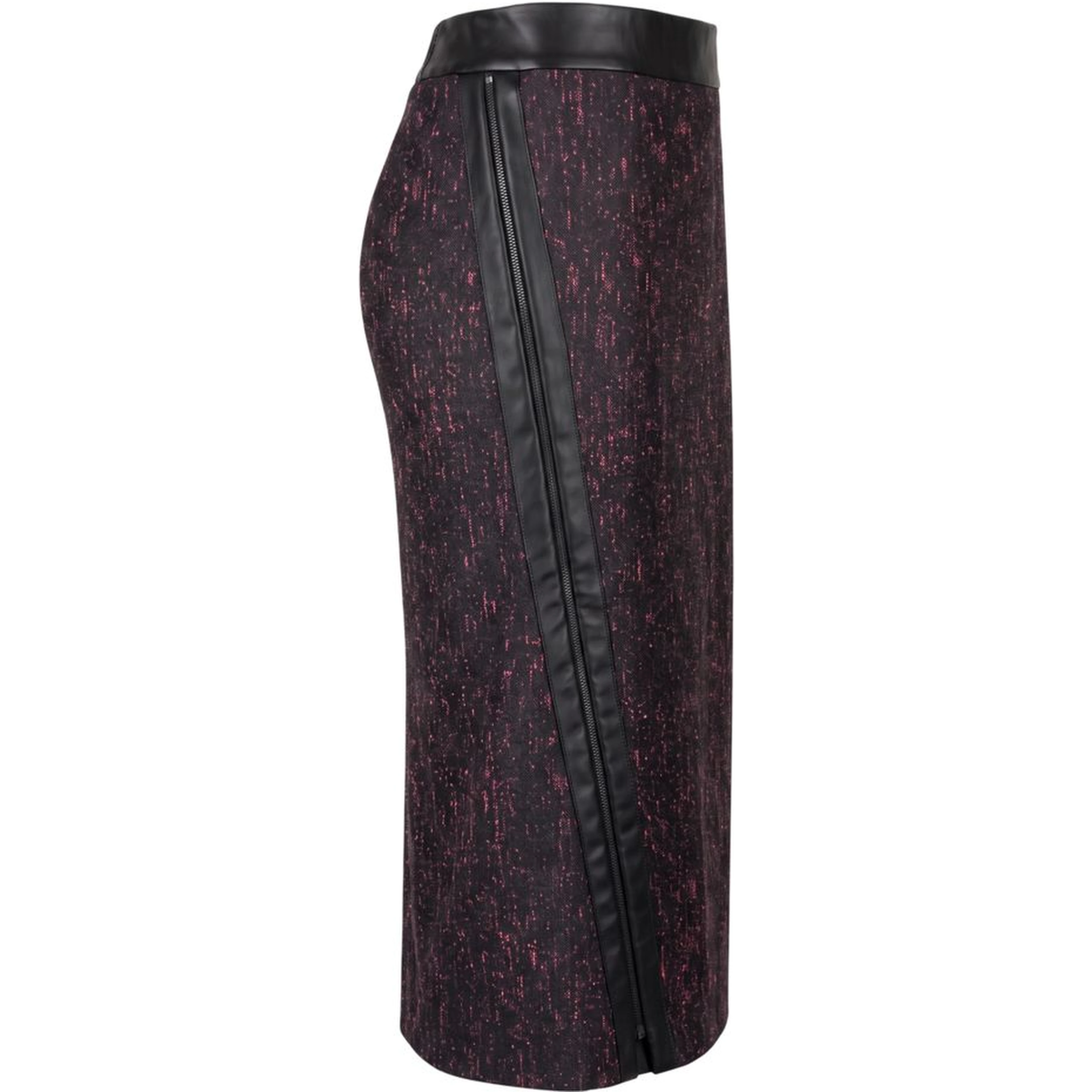 Black Wool Women Skirt