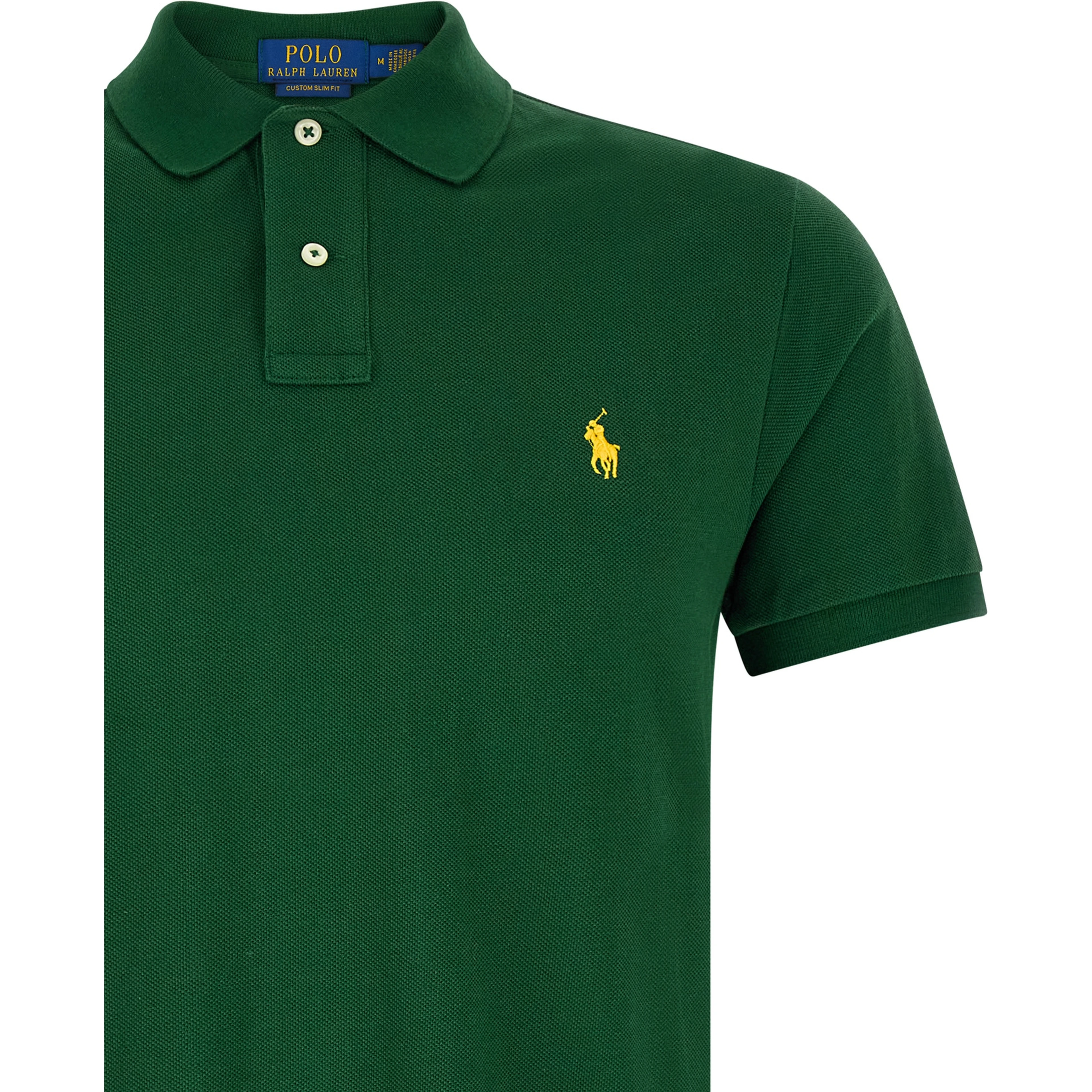 Bicolor Cotton Polo Shirt