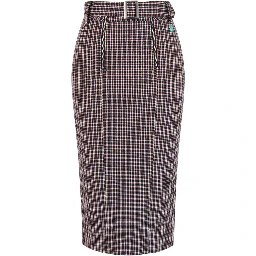 Black Cotton Women Skirt