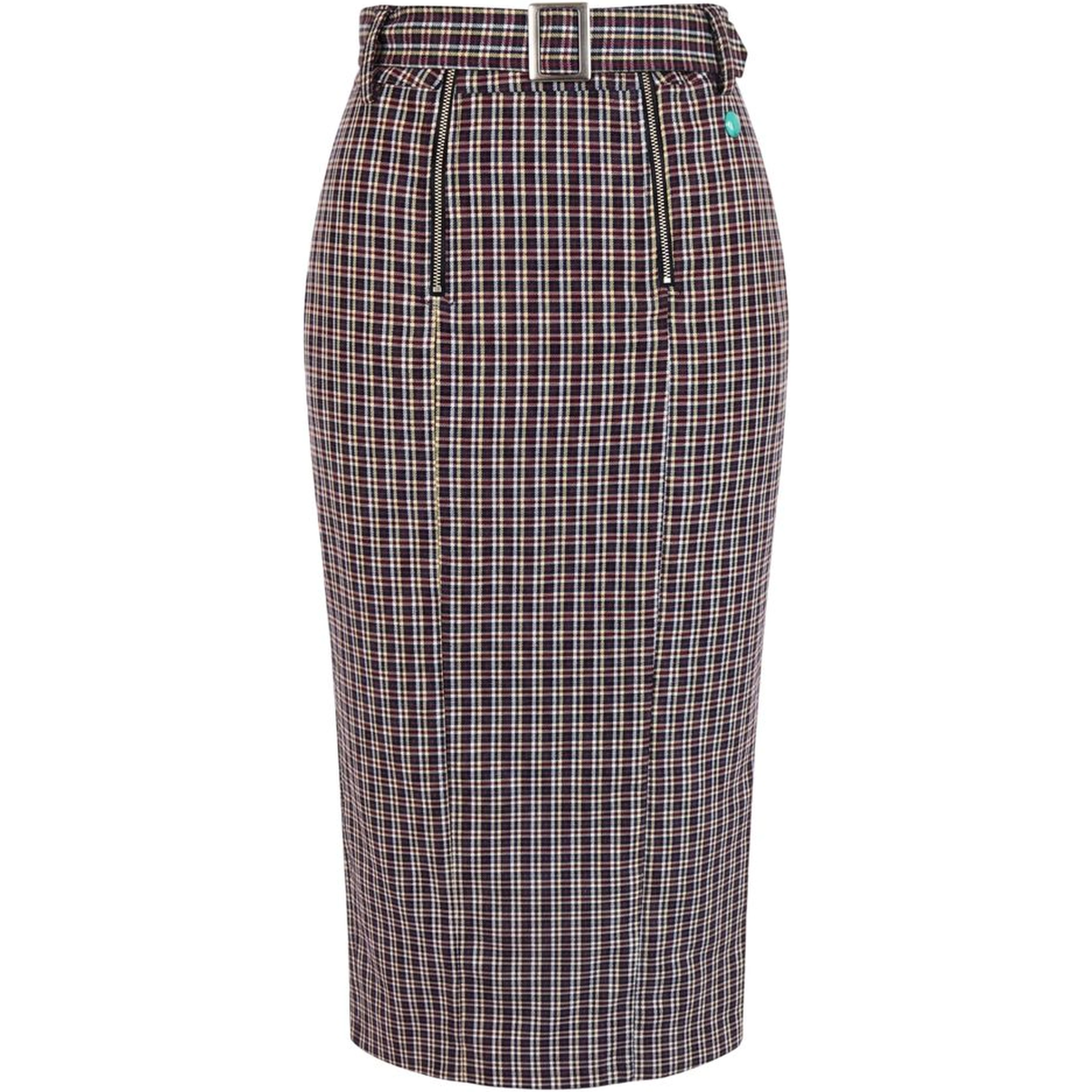 Black Cotton Women Skirt
