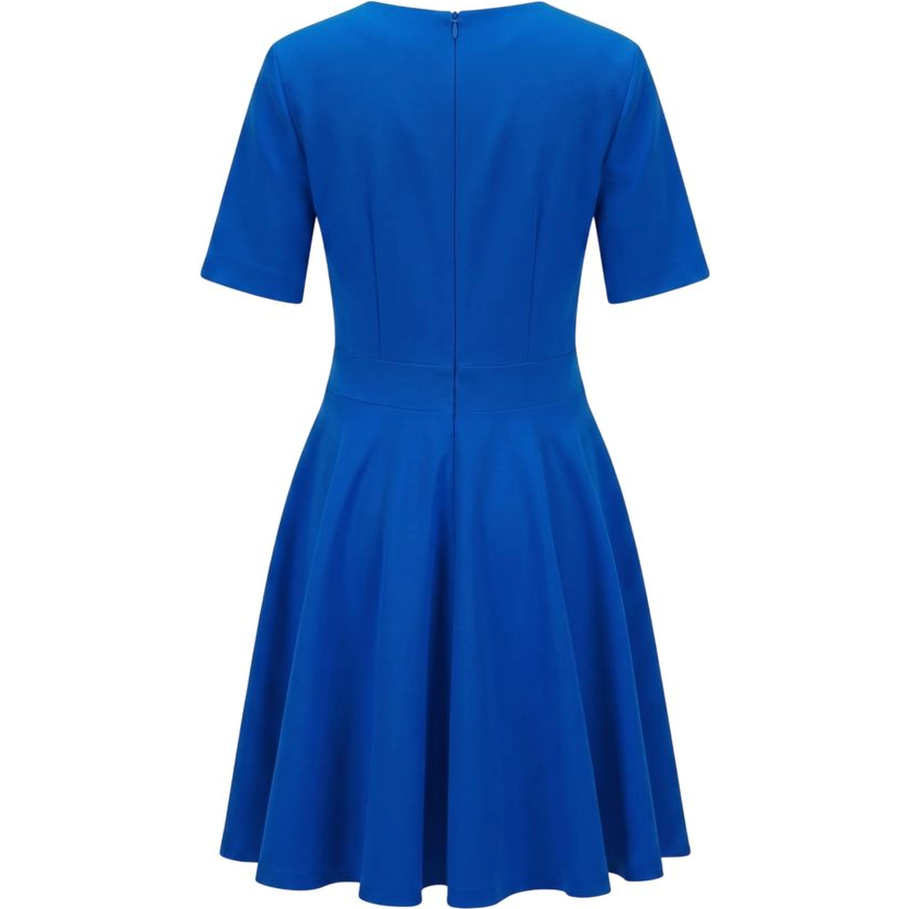 Blue Poliestere Women Dress
