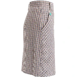 White Cotton Women Skirt