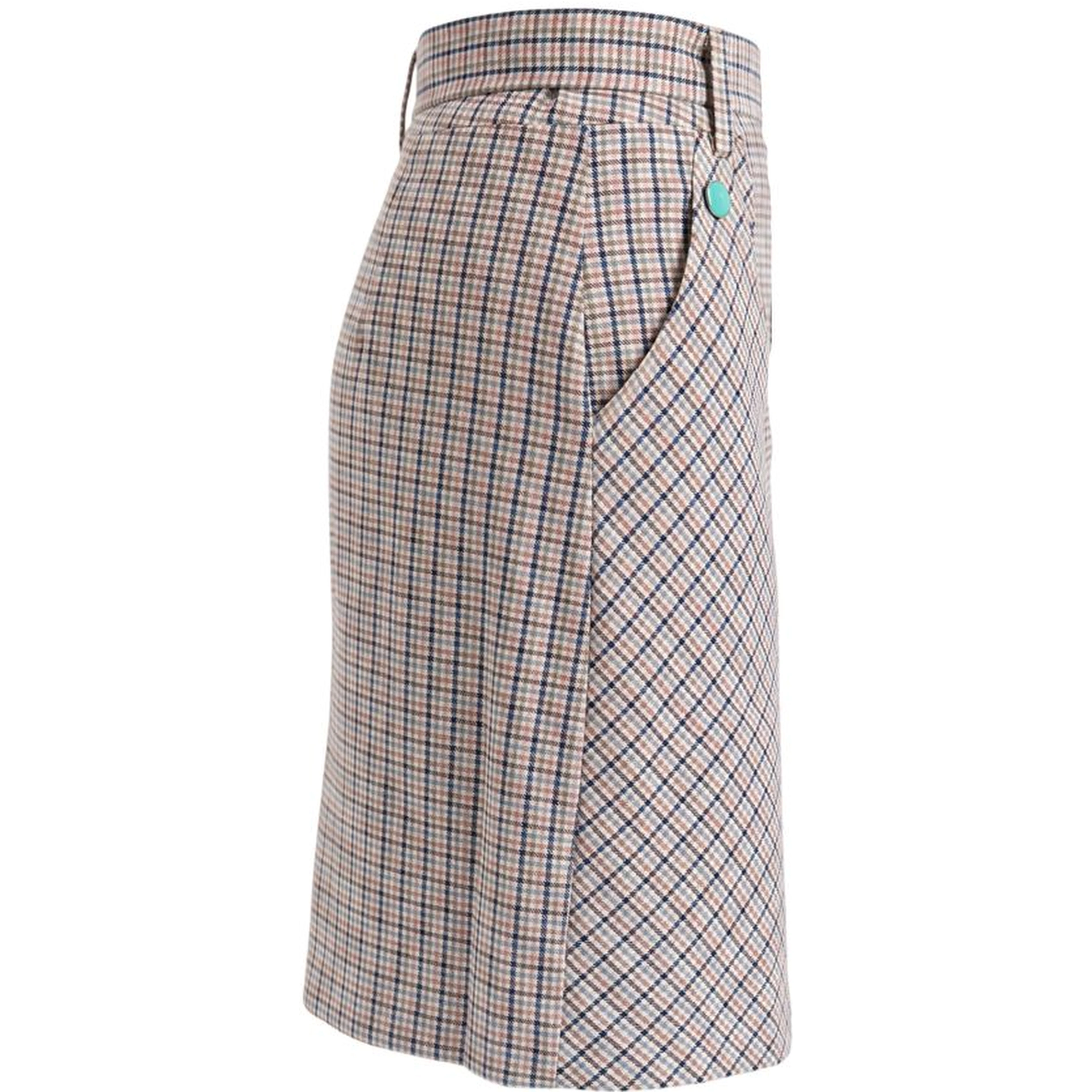White Cotton Women Skirt