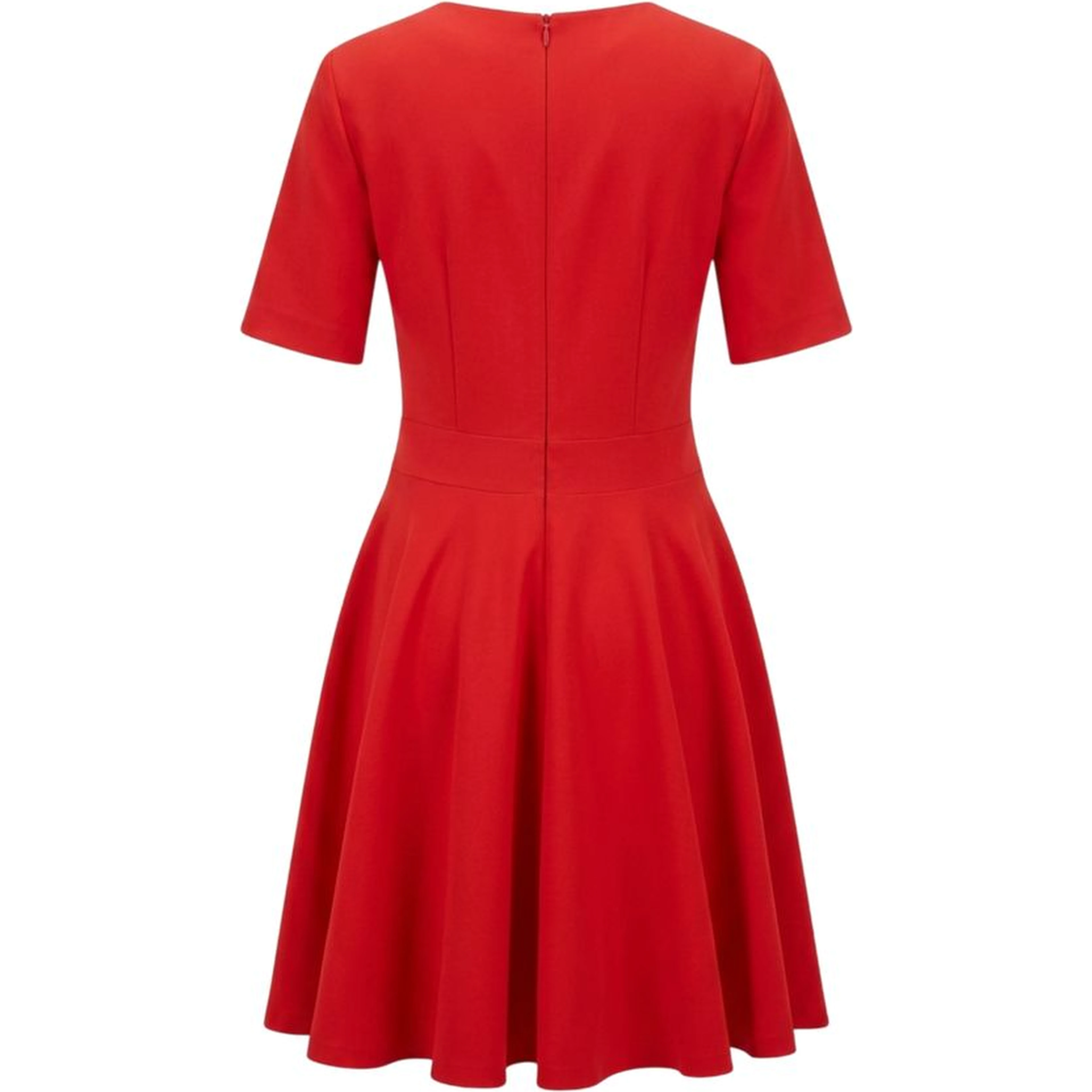 Red Poliestere Women Dress
