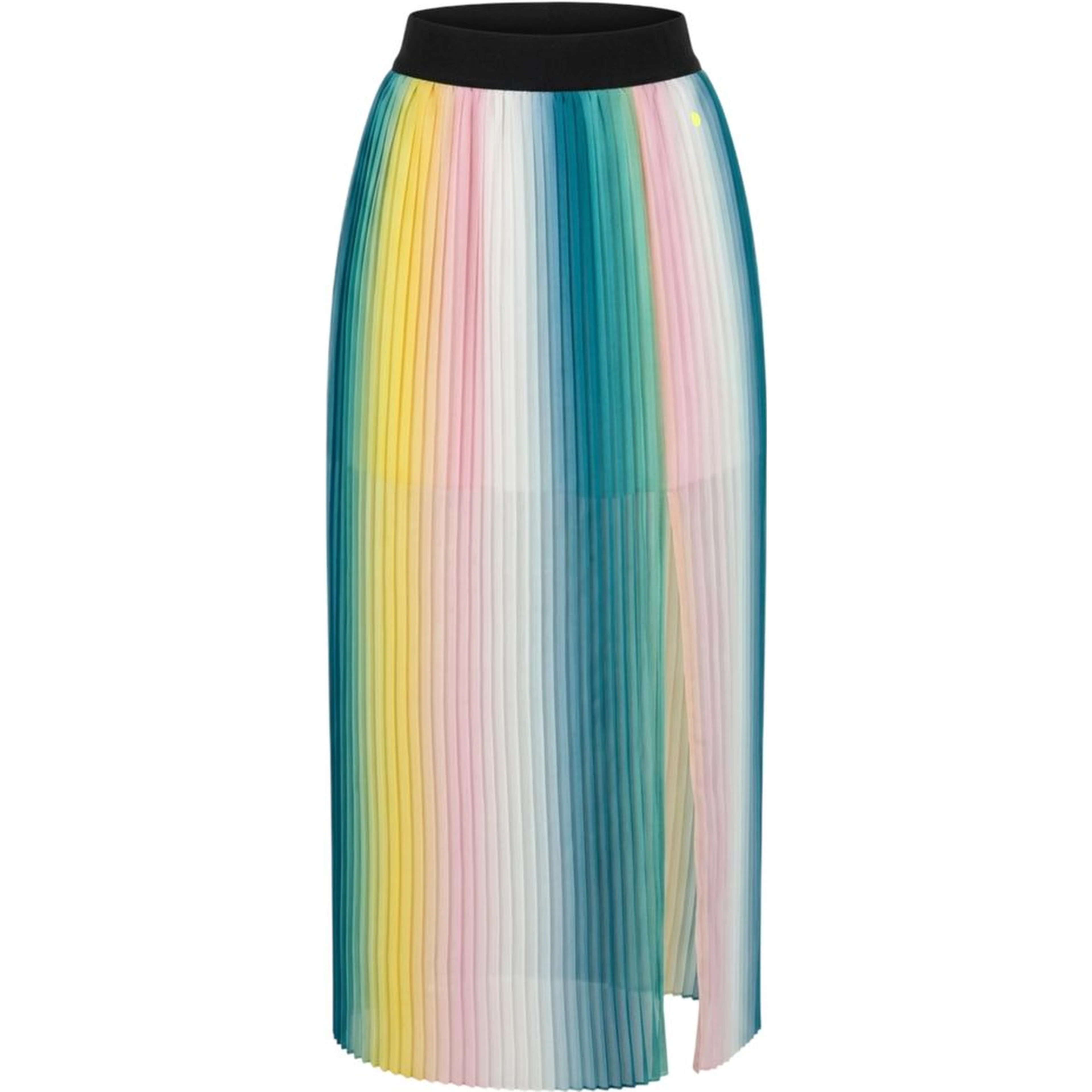 Pink Polyester Women Skirt