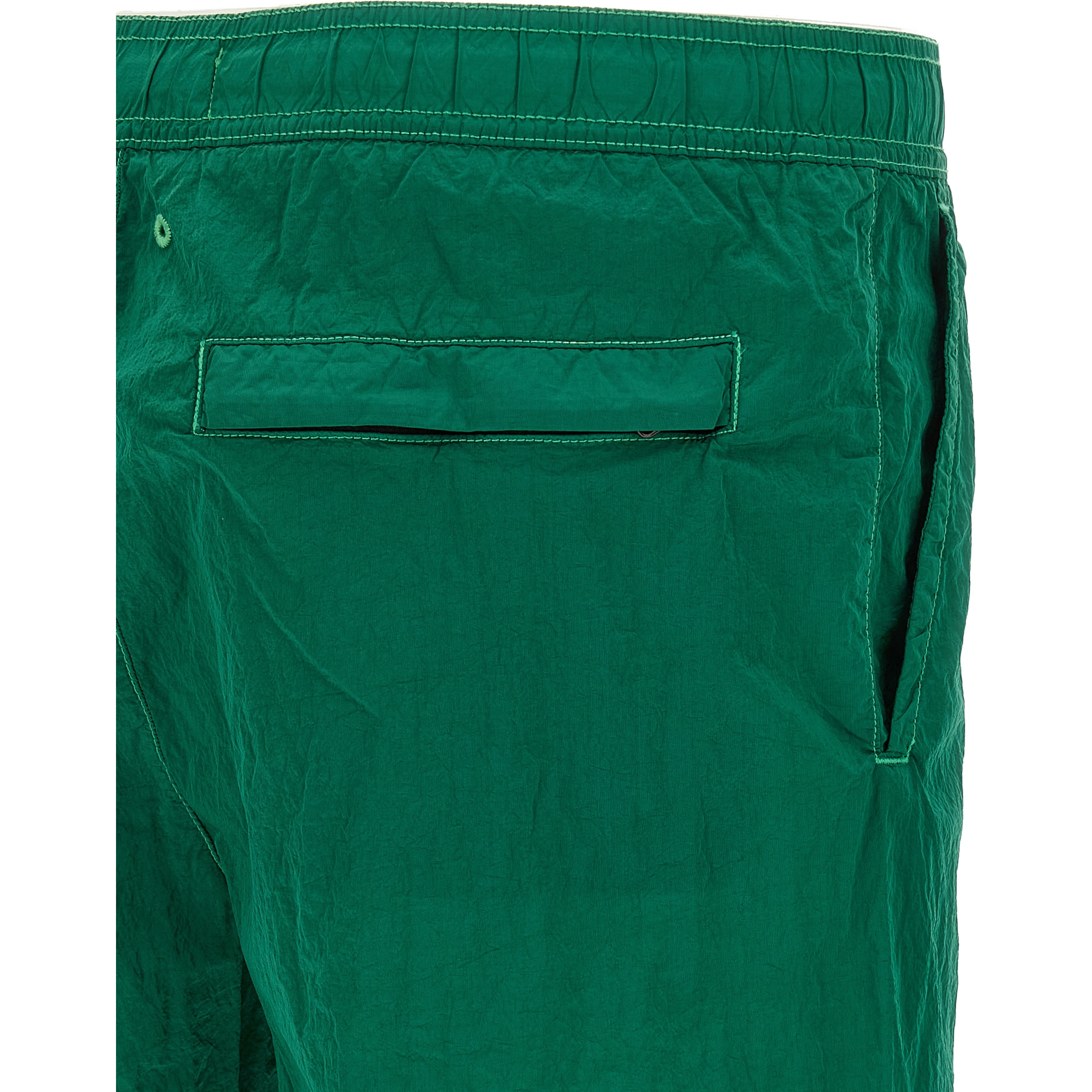 Bicolor Polyamide Swim Shorts