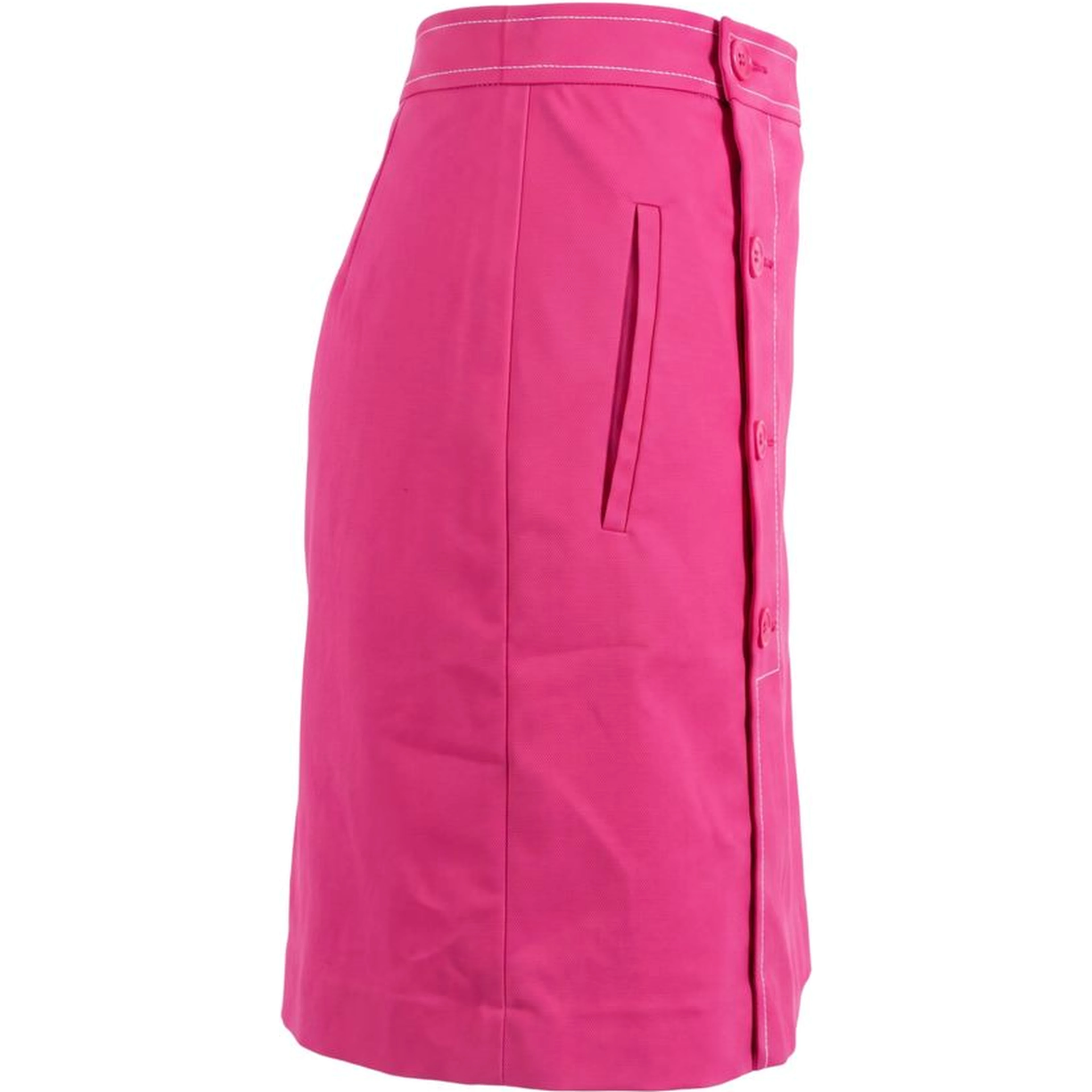 Pink Cotton Women Skirt