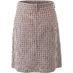 White Cotton Women Skirt