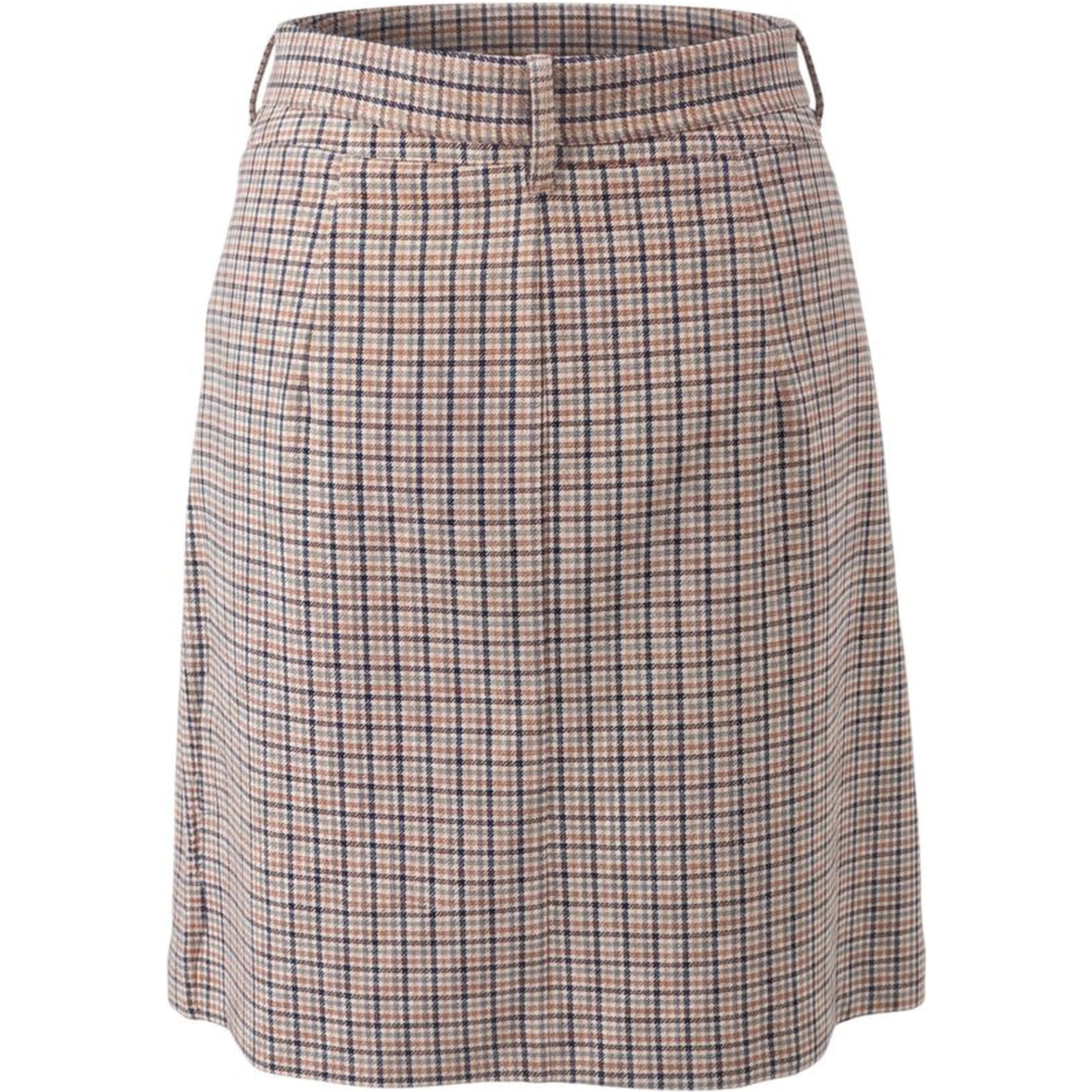 White Cotton Women Skirt