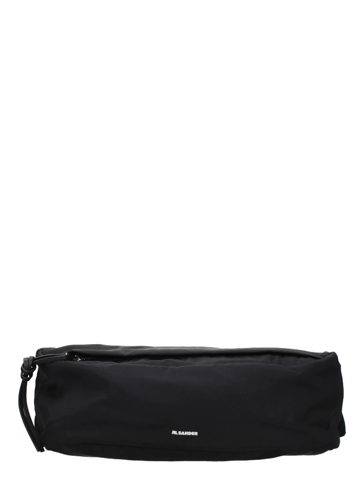 Black Fabric Backpack