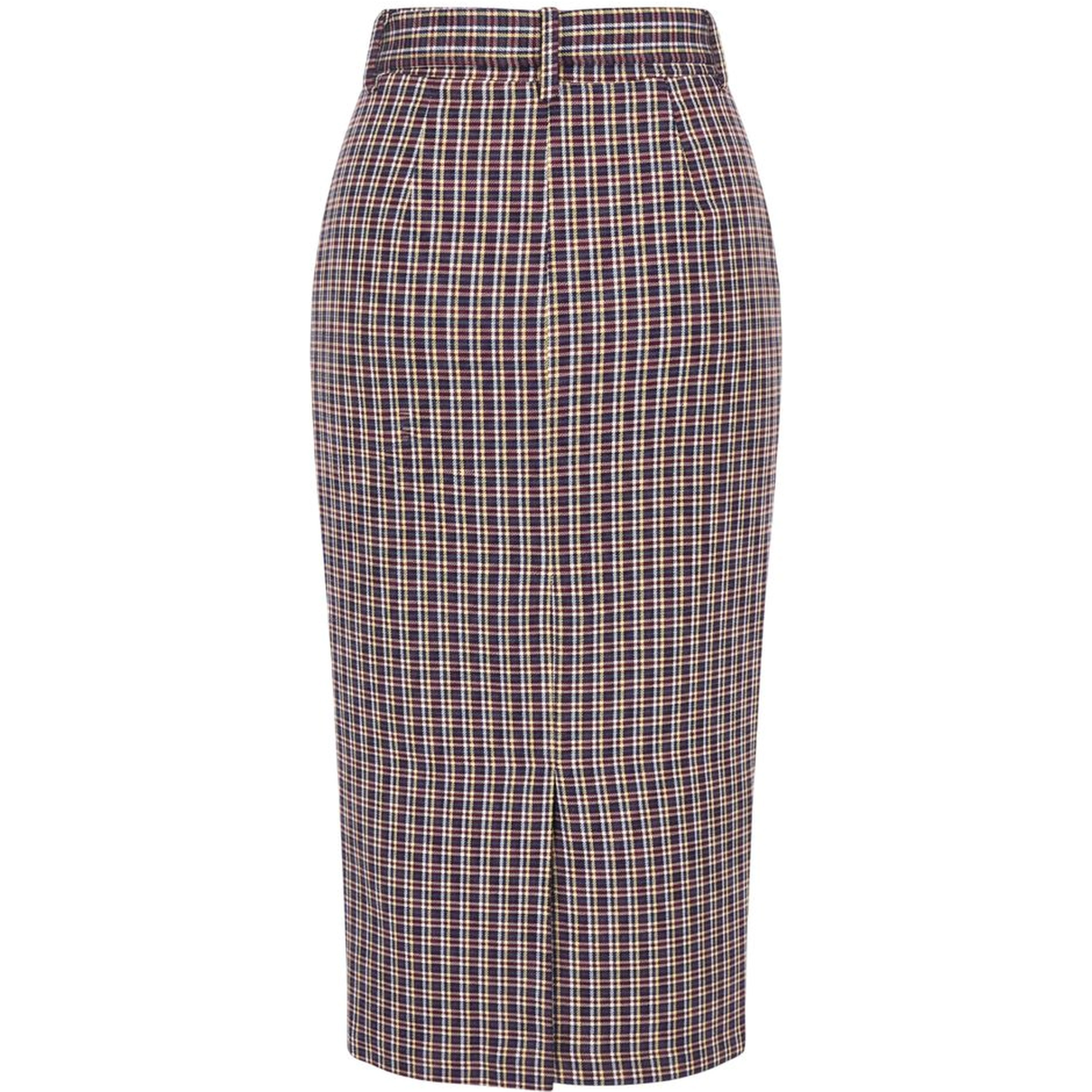 Black Cotton Women Skirt
