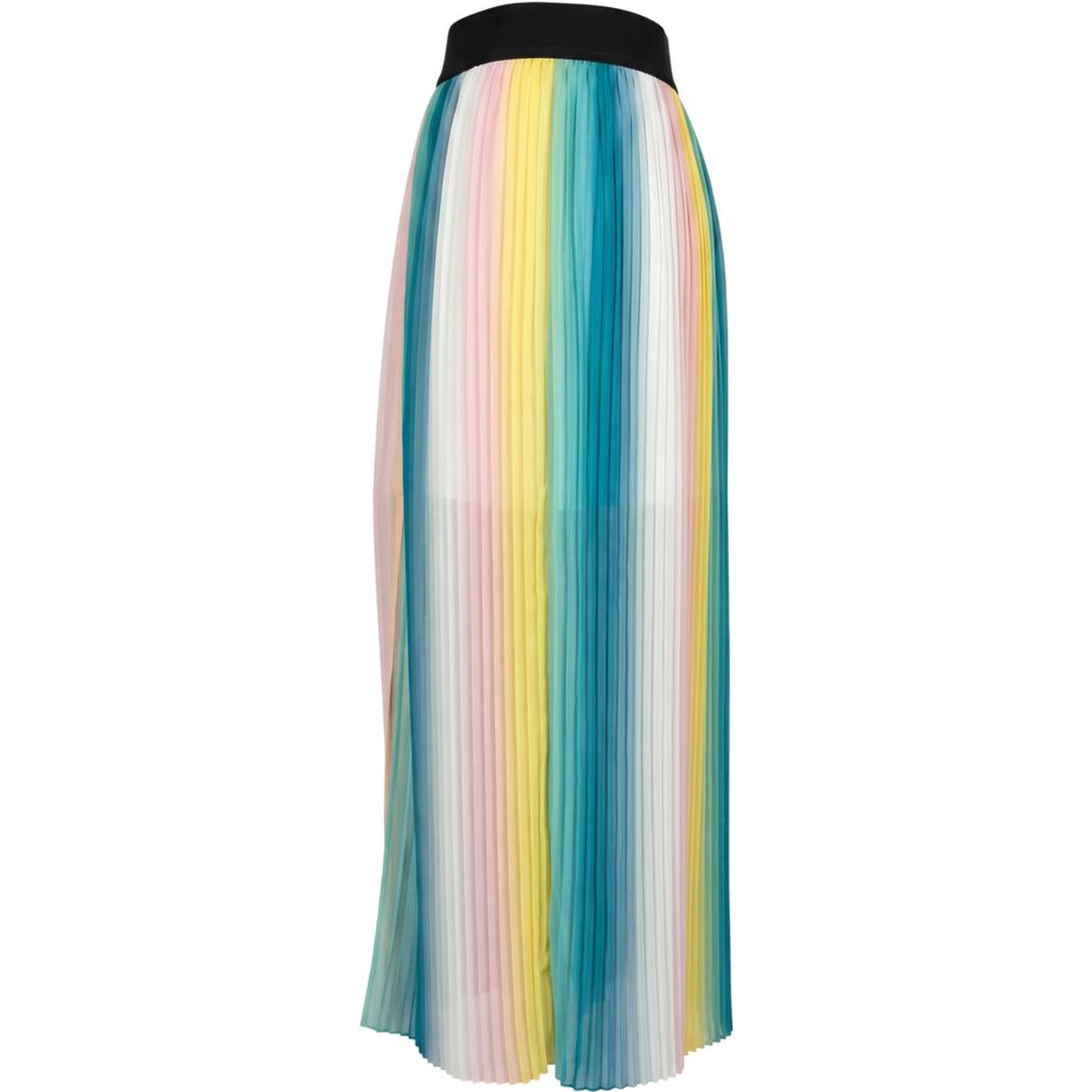 Pink Polyester Women Skirt