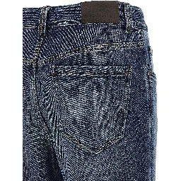 Blue Cotton Relaxed Fit Jeans