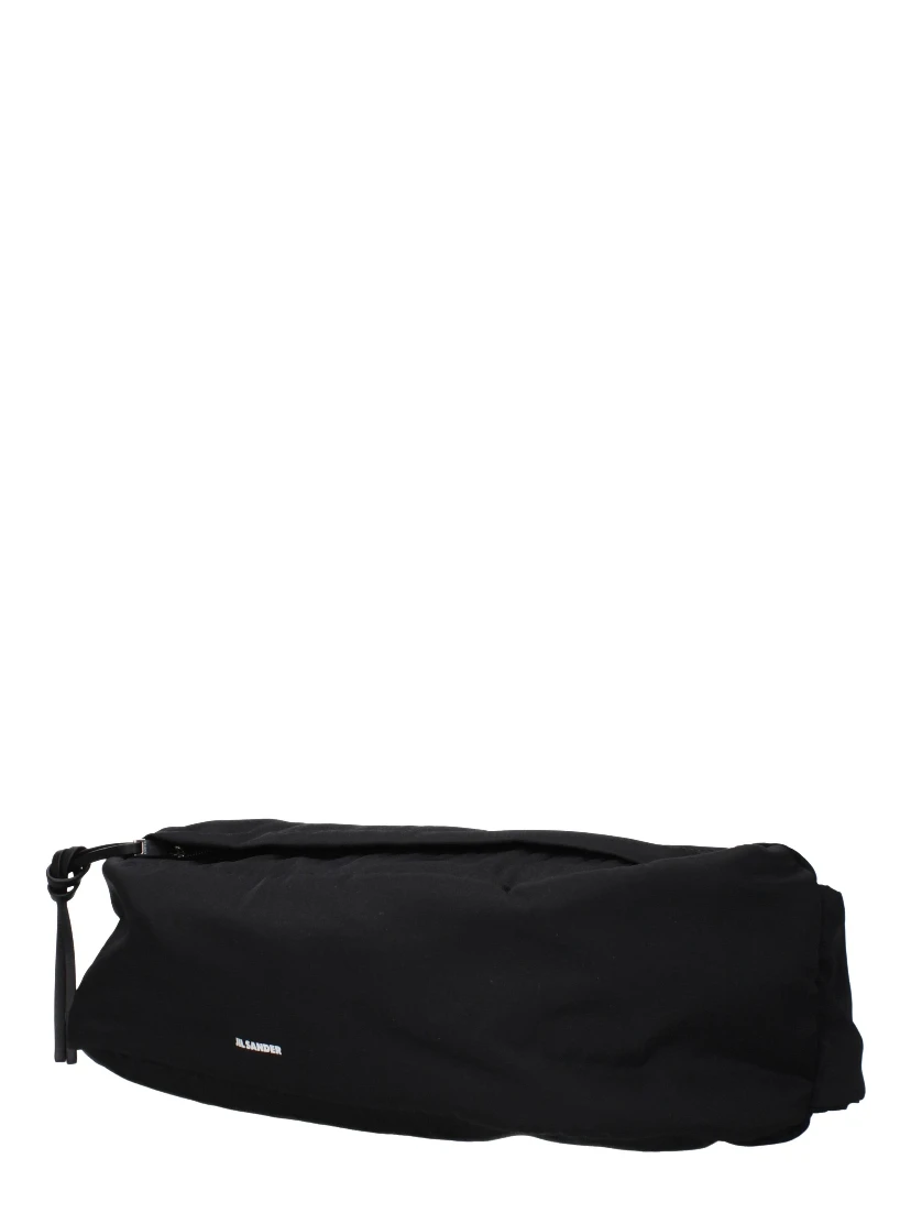 Black Fabric Backpack