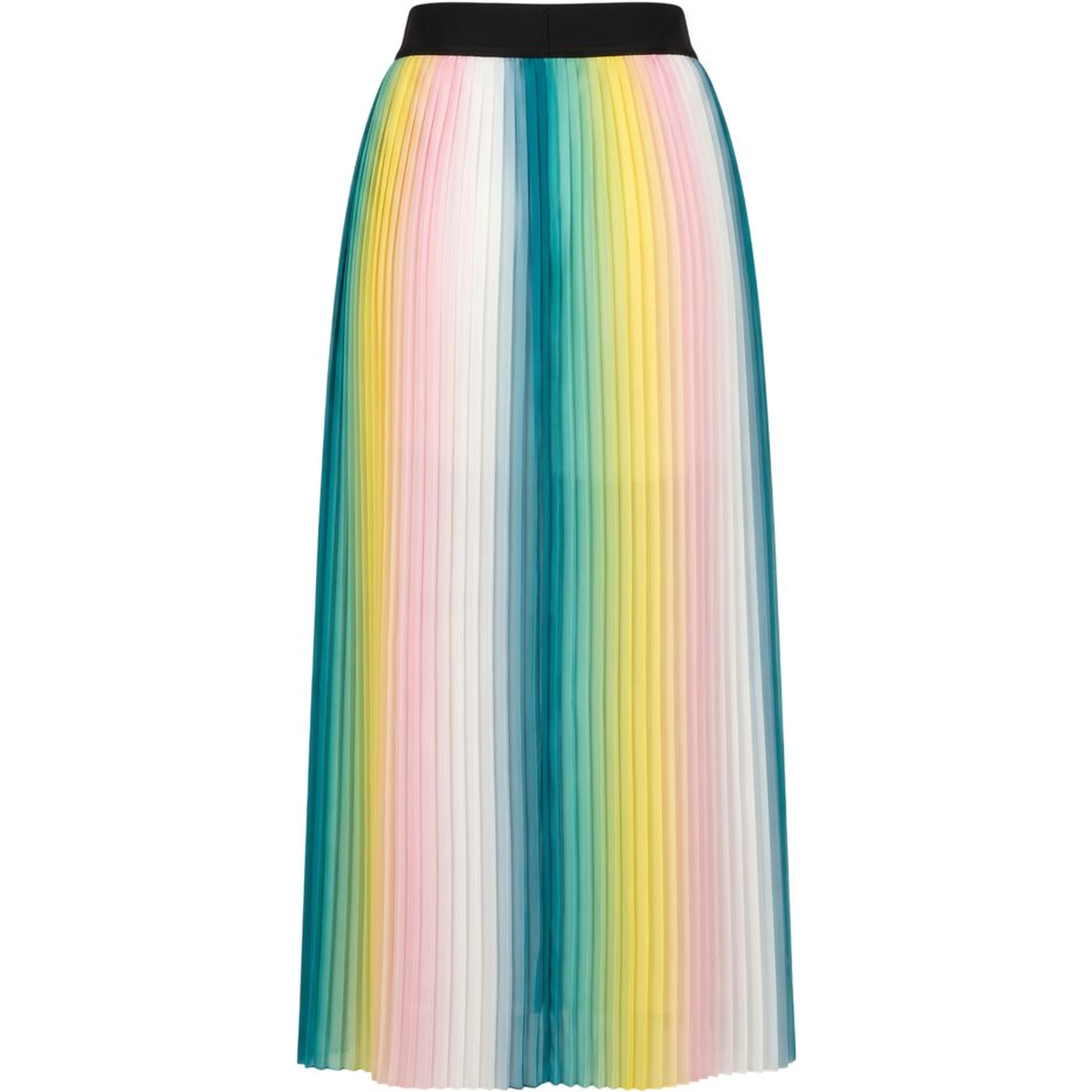 Pink Polyester Women Skirt