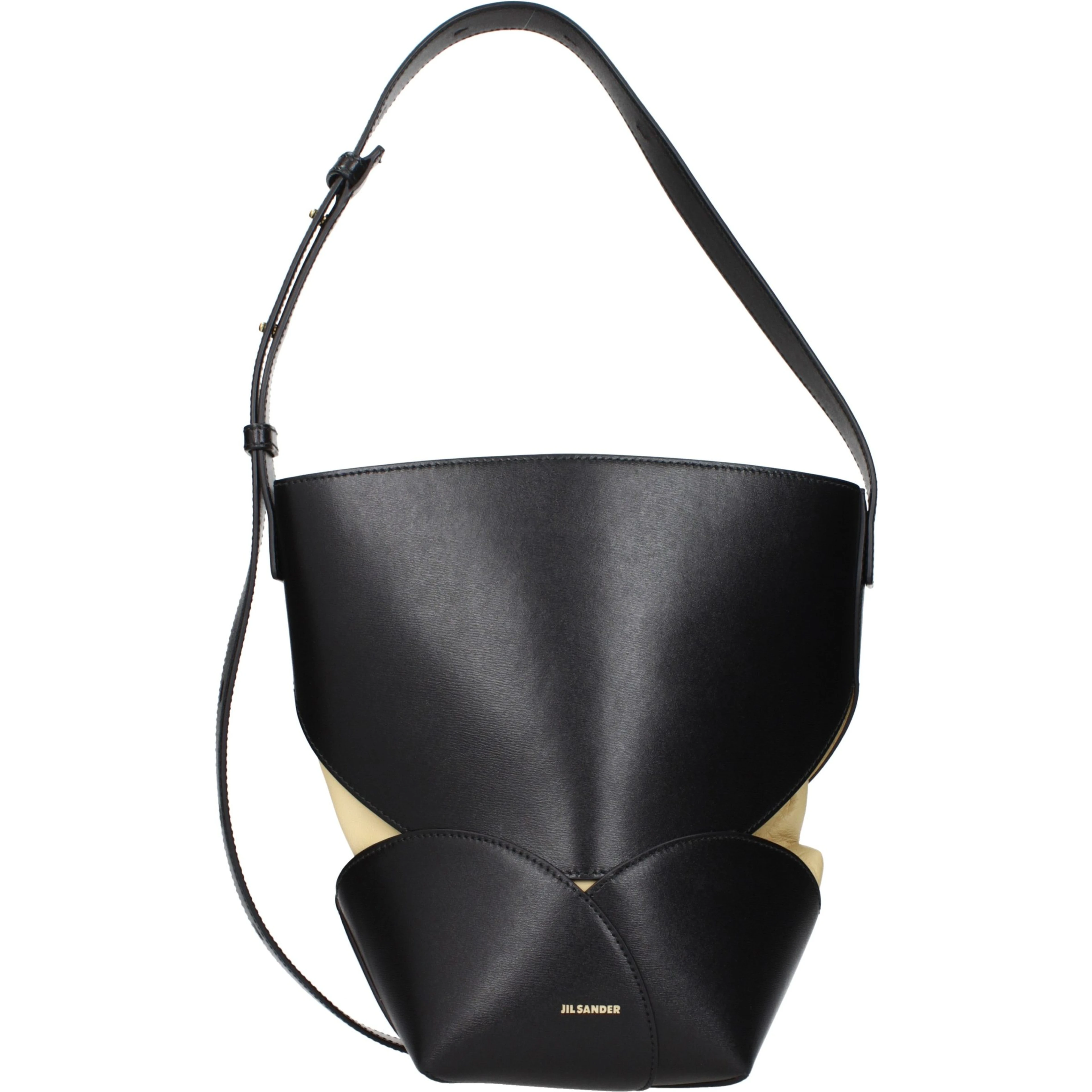 Black Leather Crossbody Bag