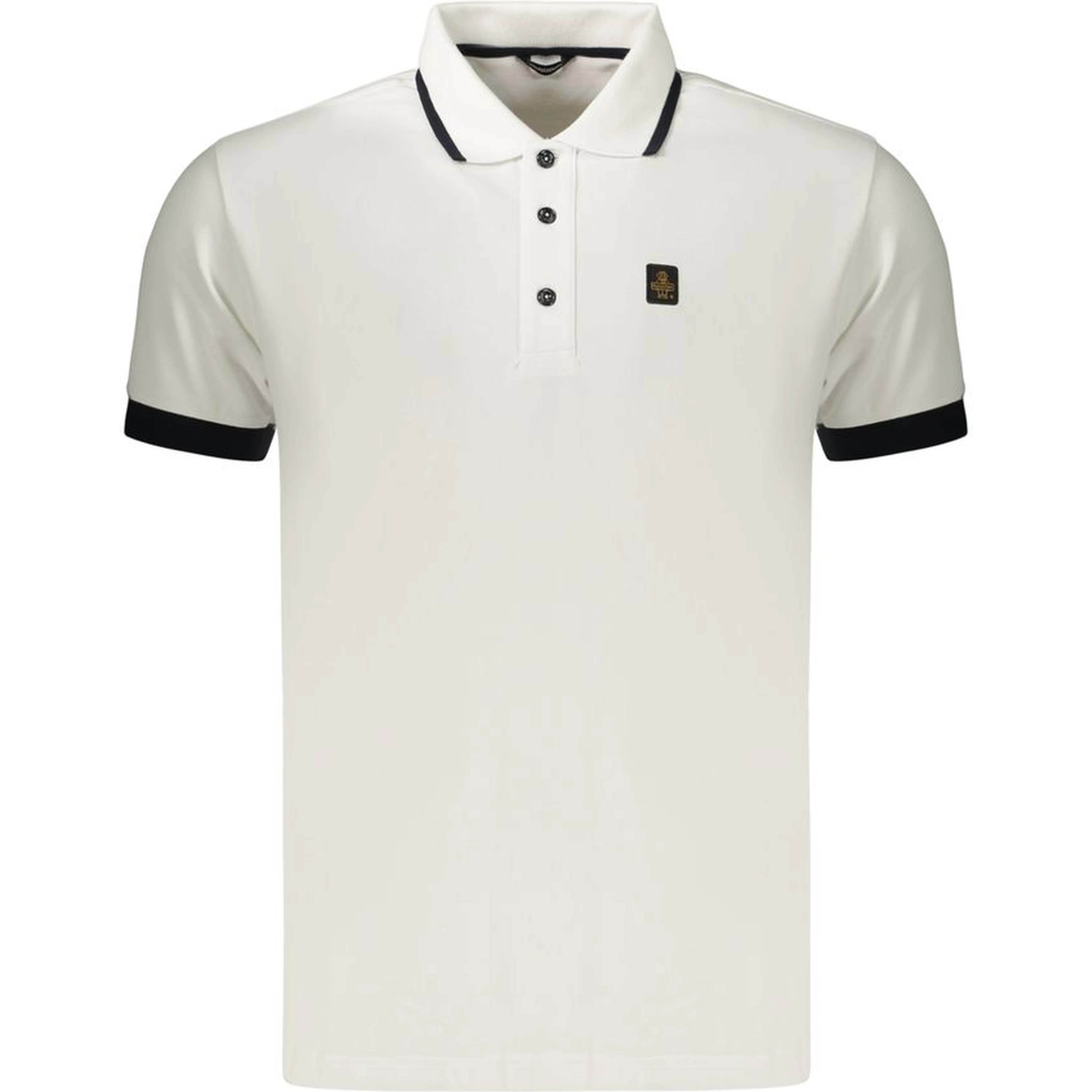 White Cotton Men's Polo