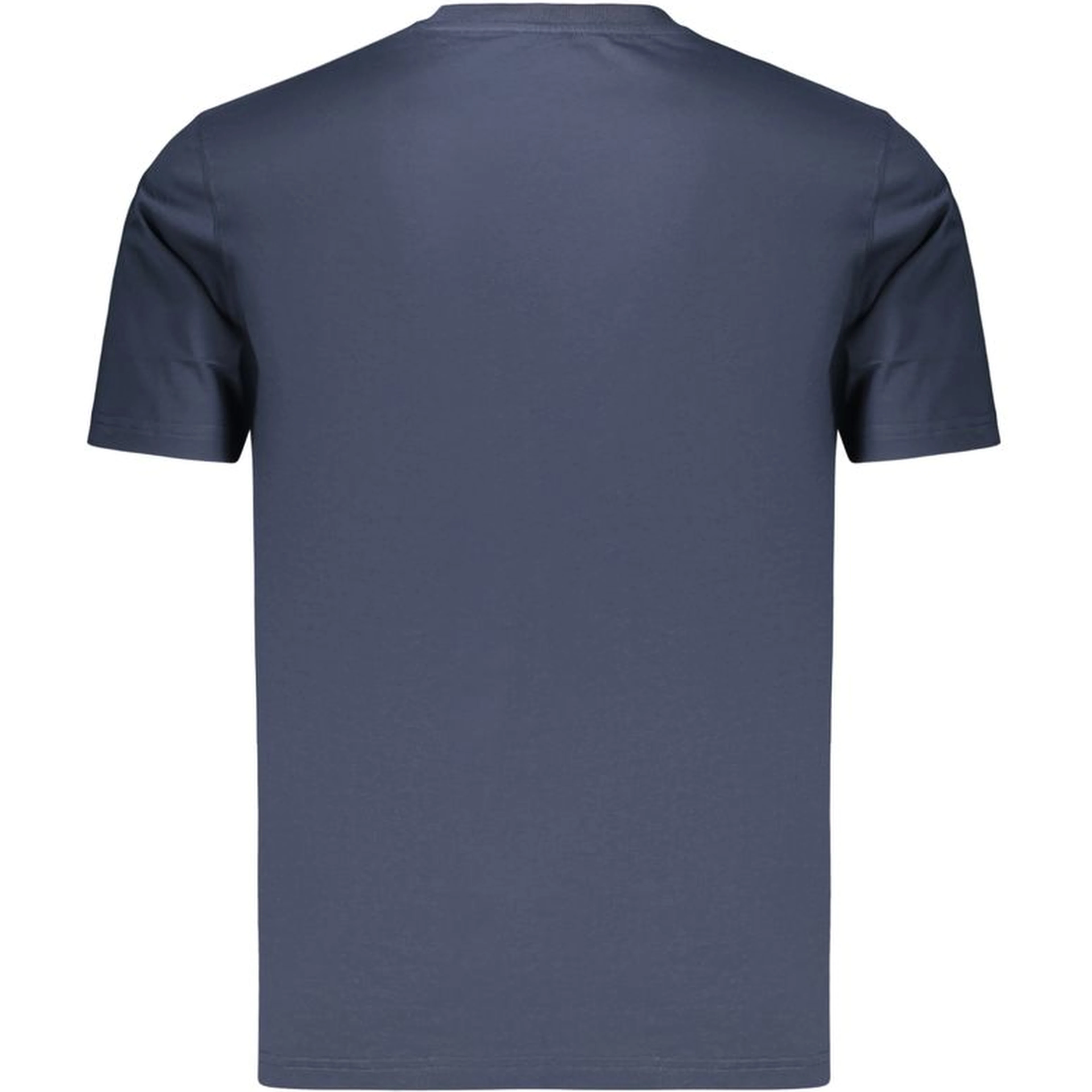 Blue Cotton Men's T-Shirt