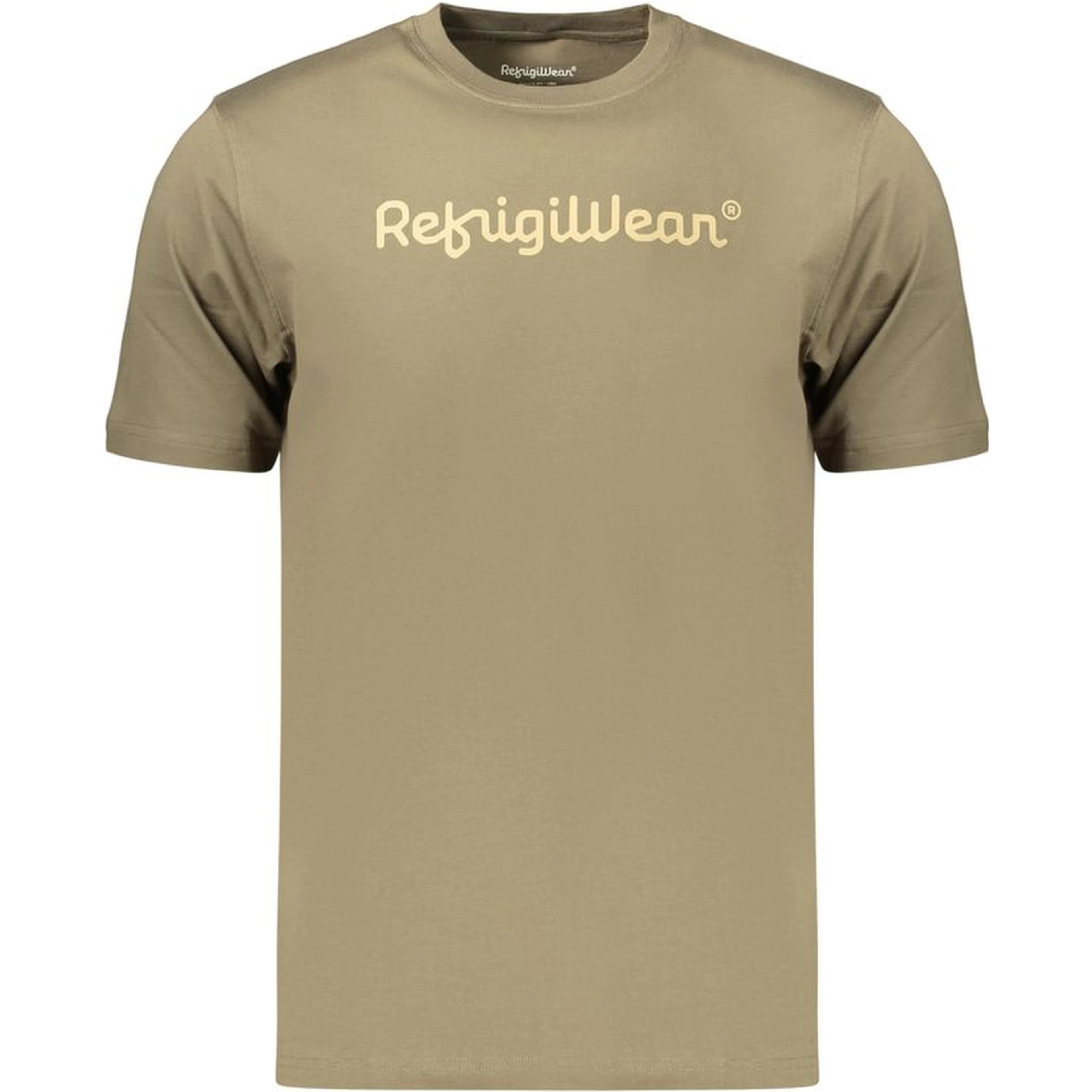 Green Cotton Men's T-Shirt