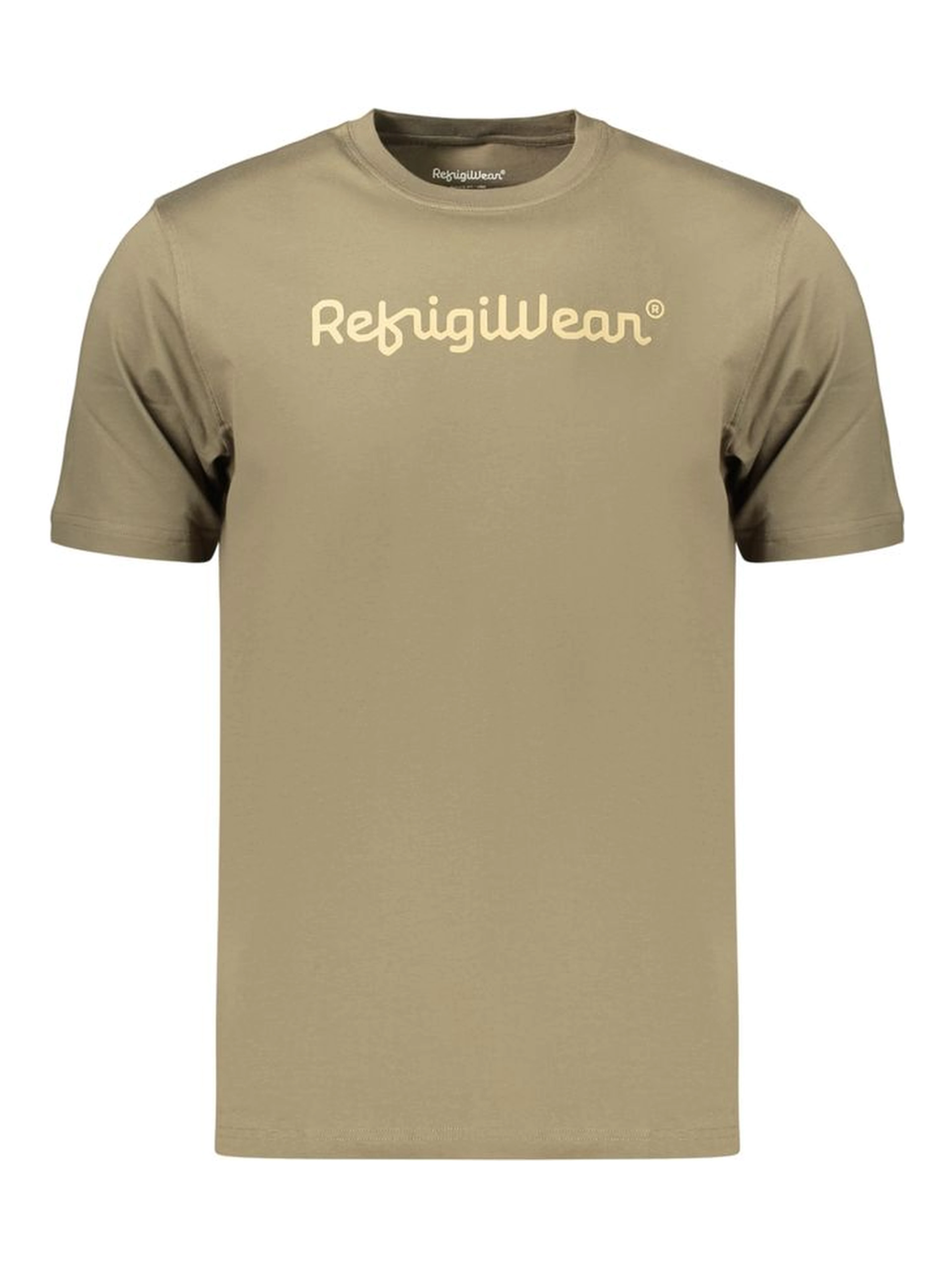 Green Cotton Men's T-Shirt