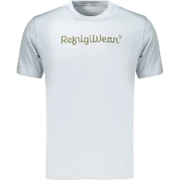 Azure Cotton Mens Tshirt