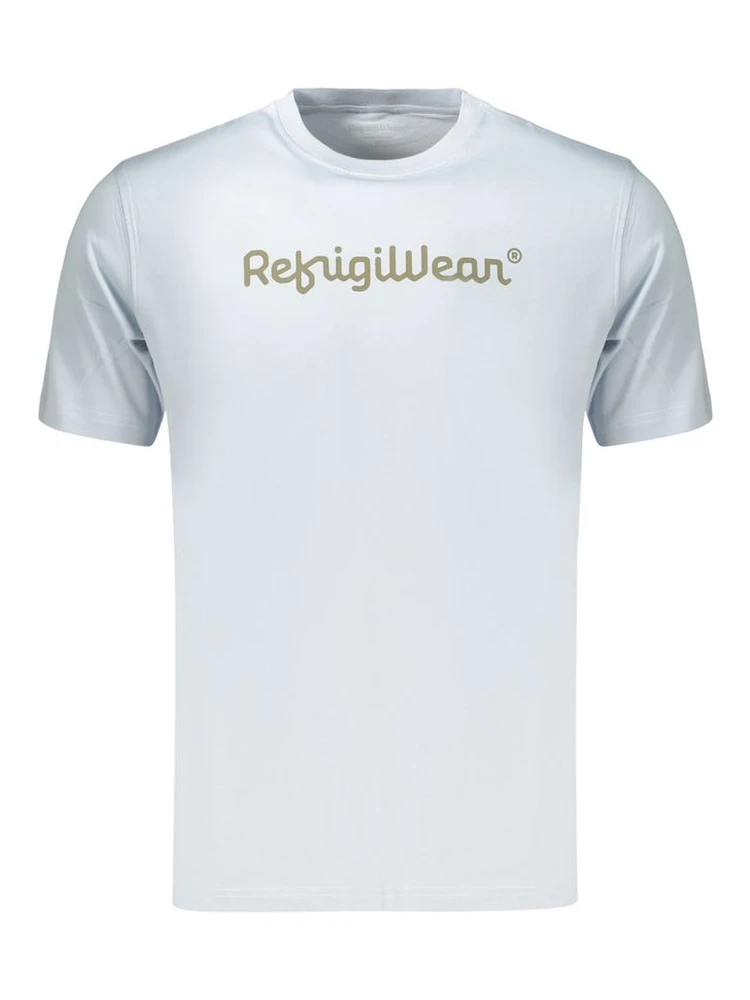 Azure Cotton Mens Tshirt