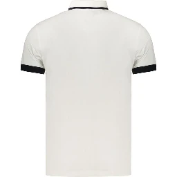 White Cotton Men's Polo