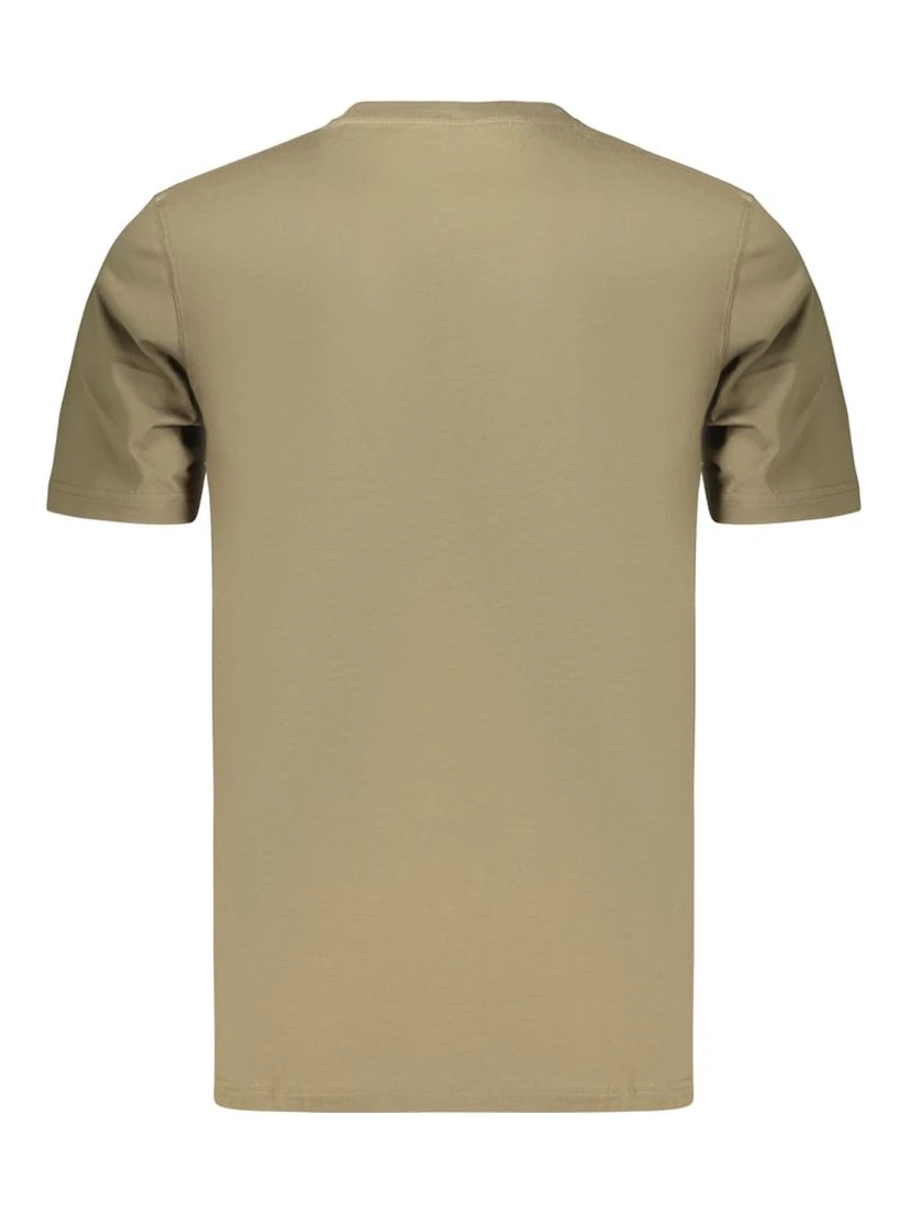 Green Cotton Men's T-Shirt