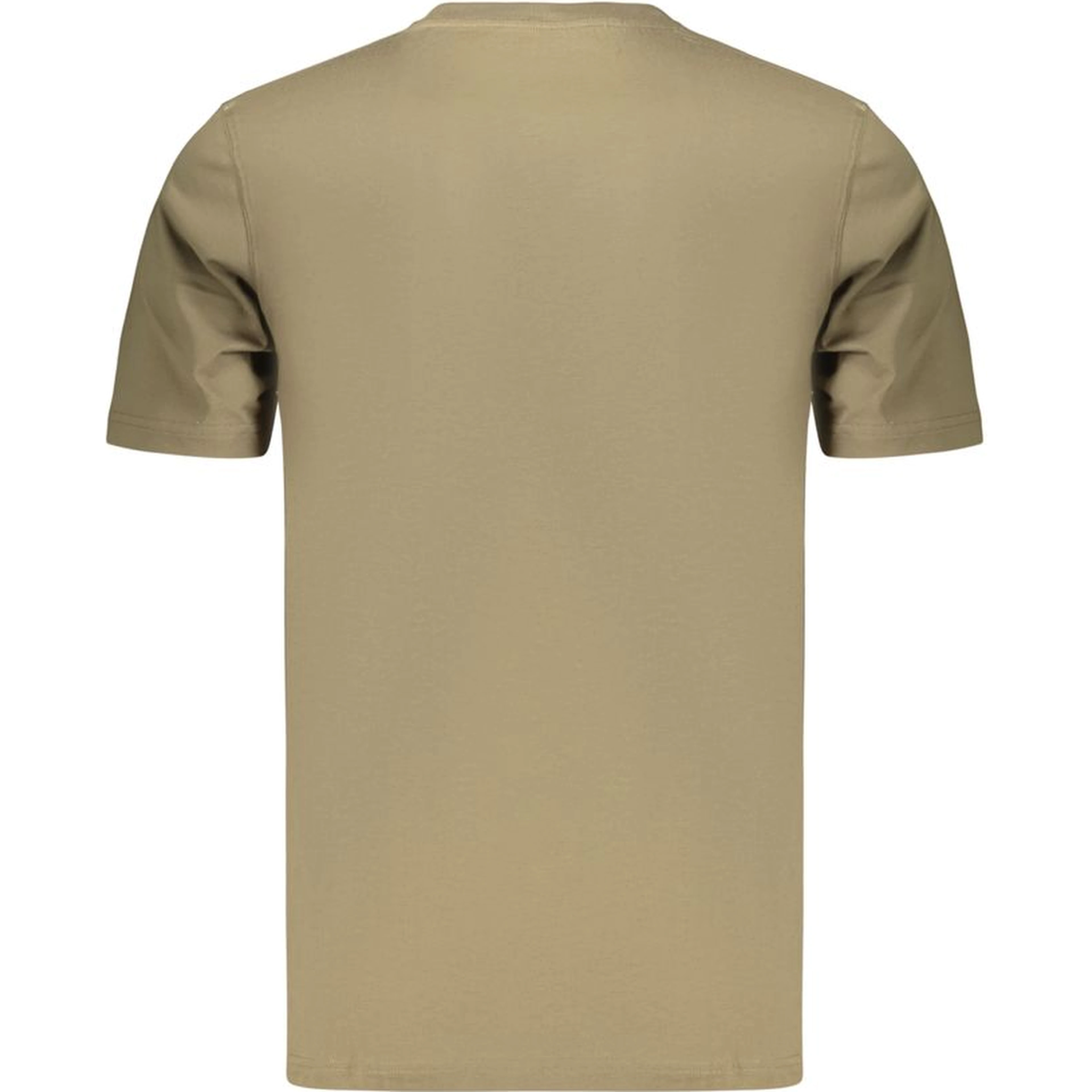 Green Cotton Men's T-Shirt