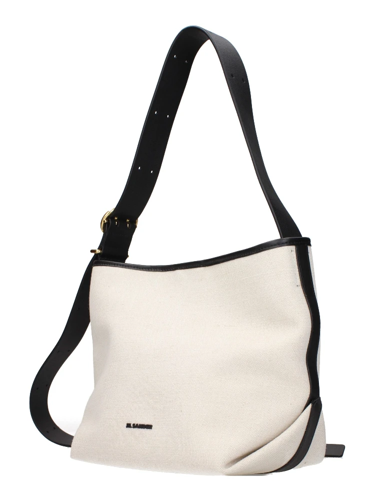 Beige Fabric Crossbody Bag alternative