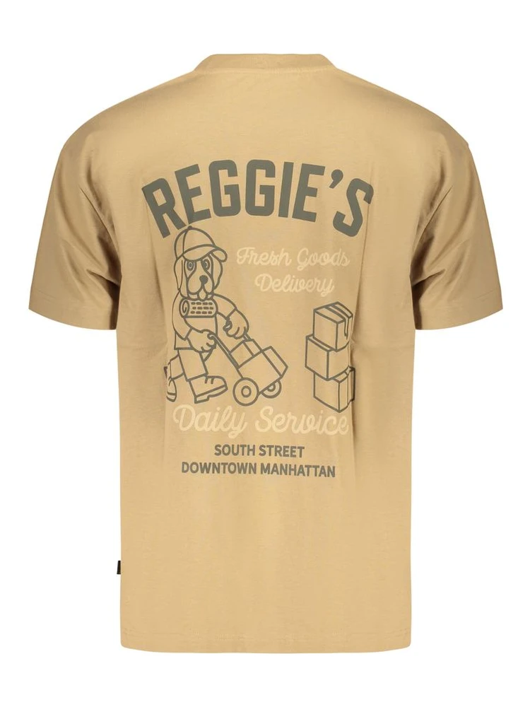 Brown Cotton Men's T-Shirt alternative
