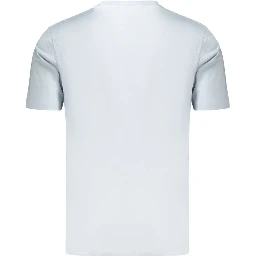 Azure Cotton Mens Tshirt