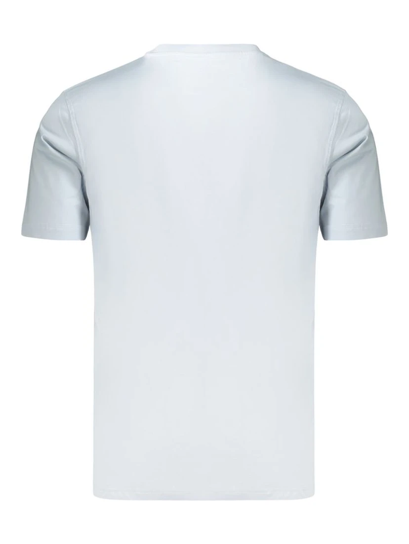 Azure Cotton Mens Tshirt