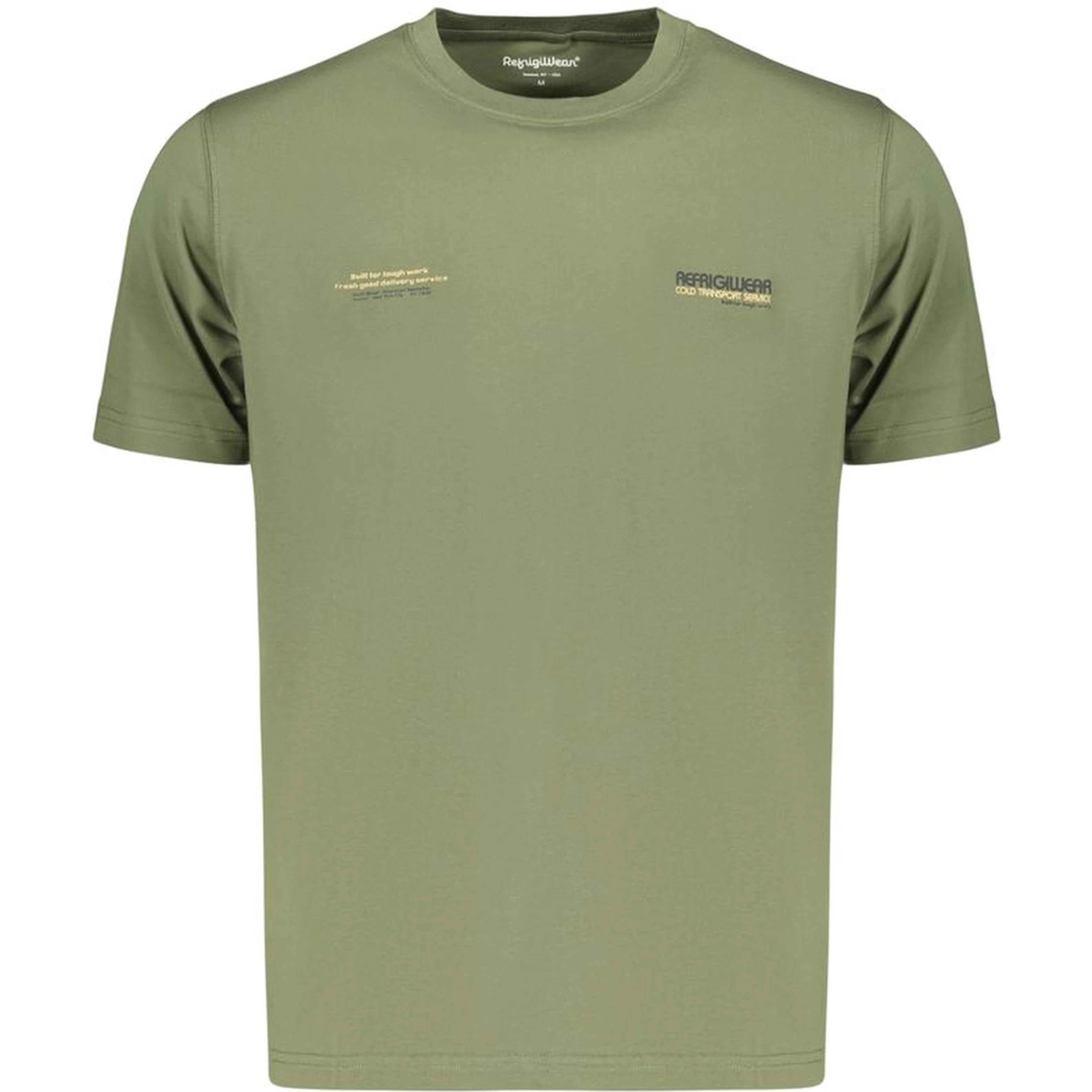 Green Cotton Men's T-Shirt