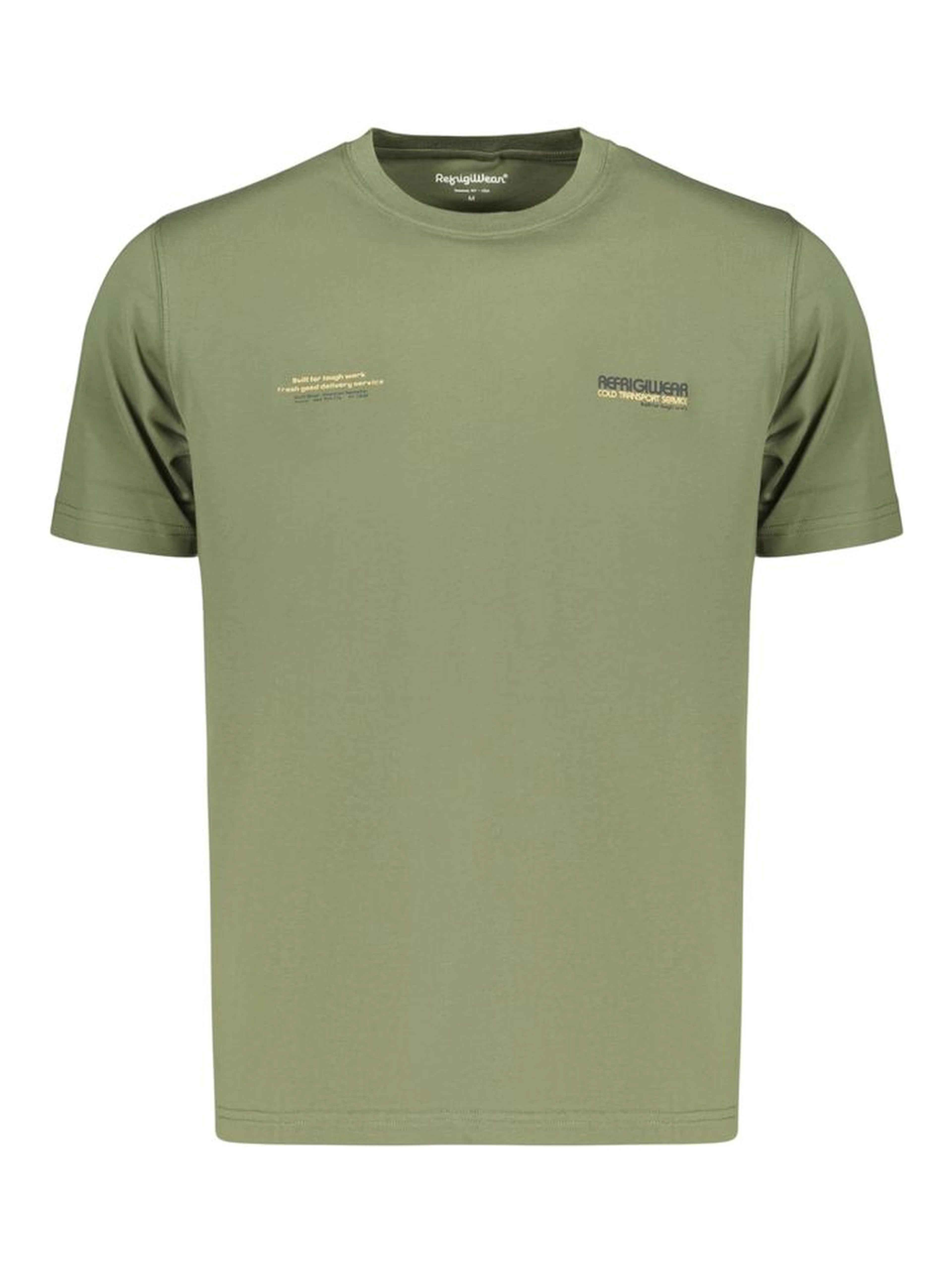 Green Cotton Men's T-Shirt