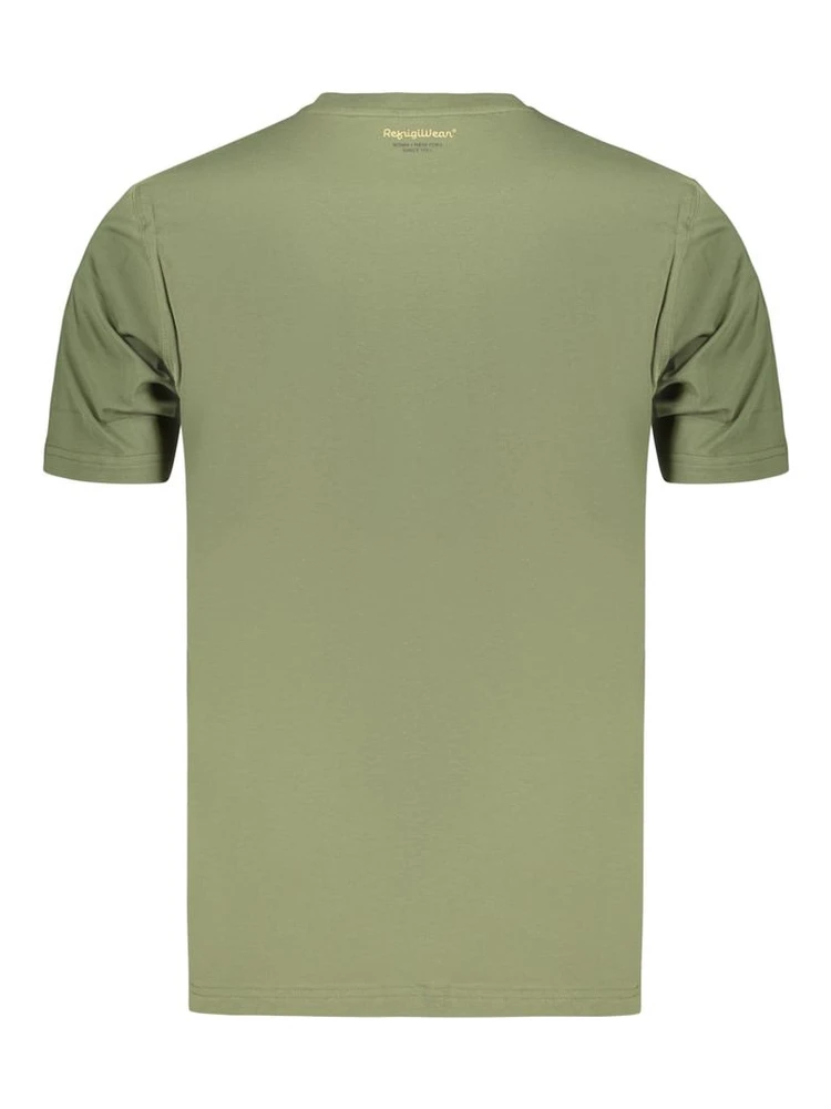 Green Cotton Men's T-Shirt alternative