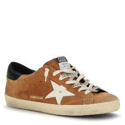 Brown Calf Leather Bos Taurus Low Top Sneakers