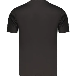 Black Cotton Men's T-Shirt