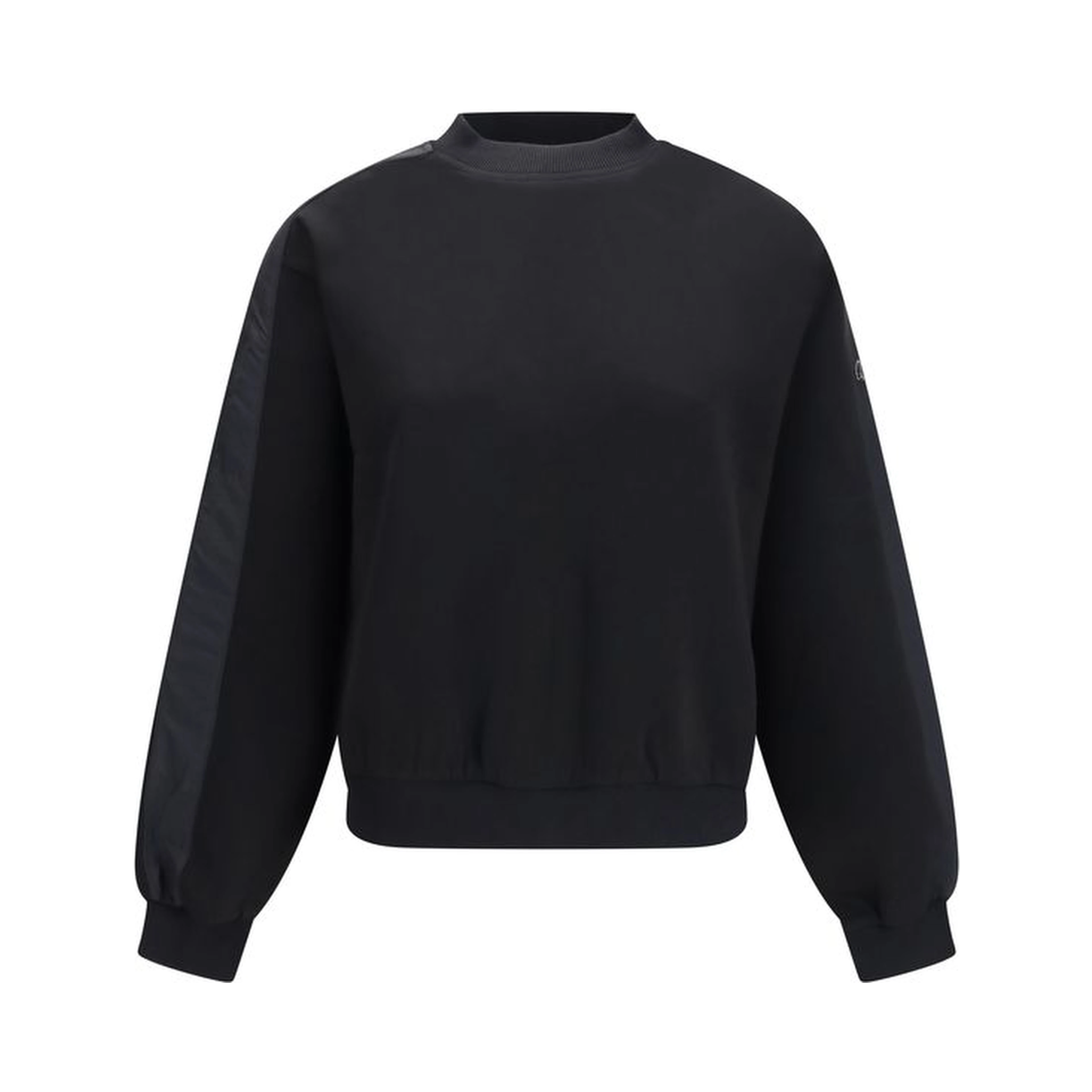 Black Cotton Sweatshirt