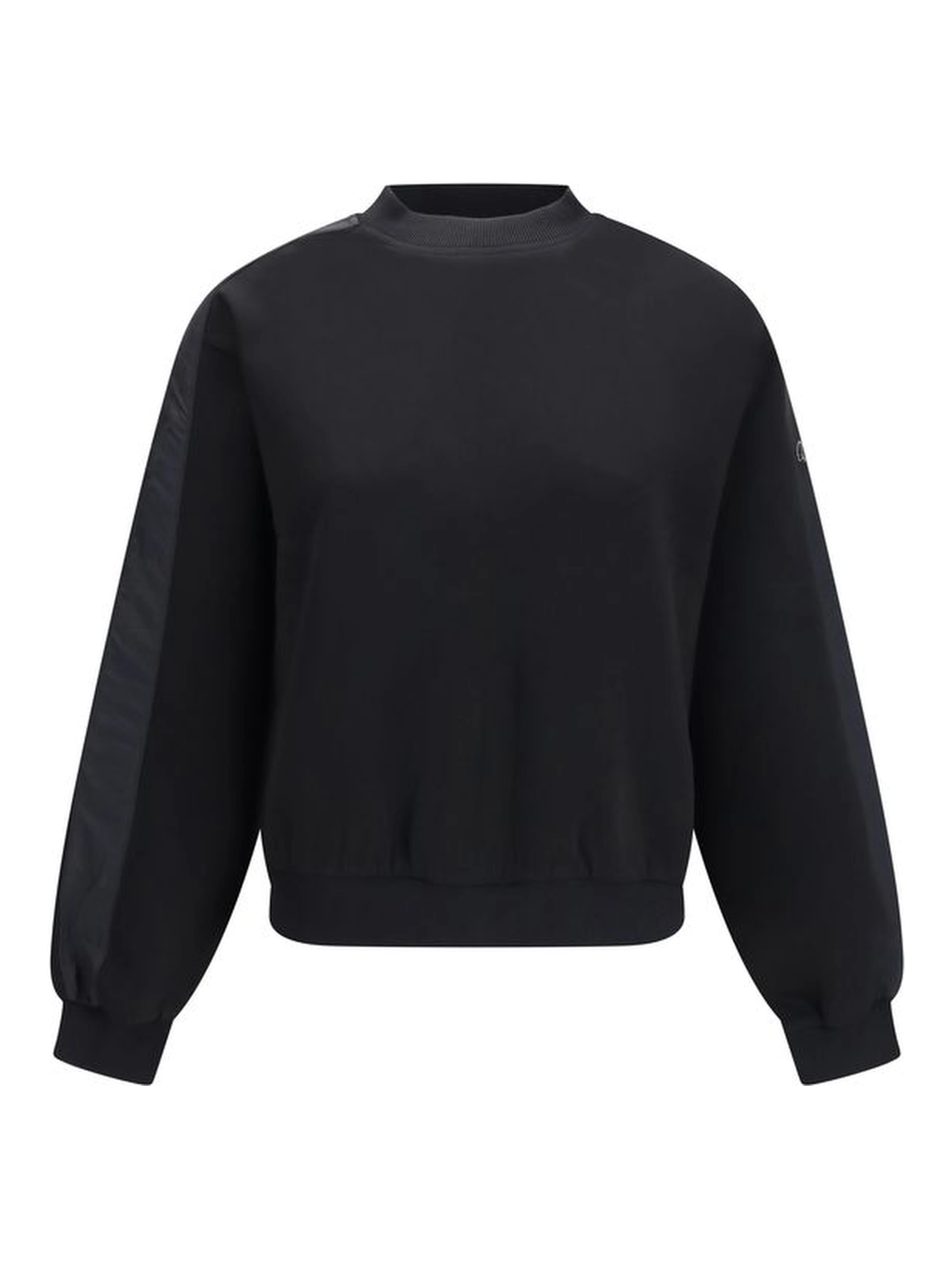 Black Cotton Sweatshirt