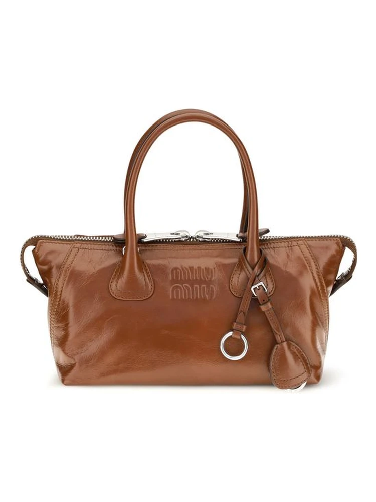 Brown Calf Leather Bos Taurus Handbag