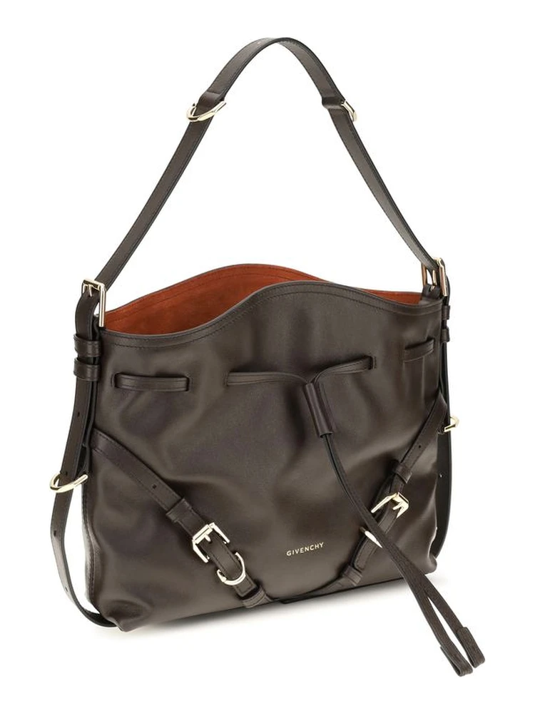 Brown Calf Leather Bos Taurus Backet Bag alternative