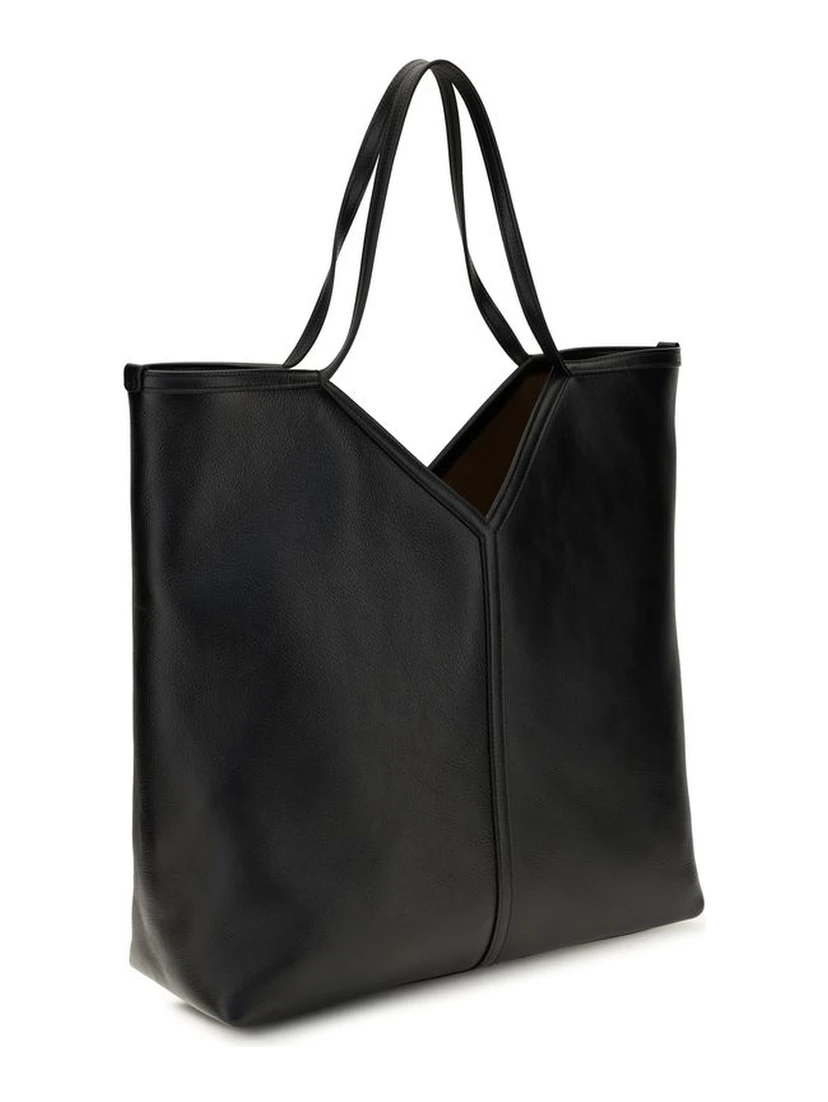 Black Calf Leather Bos Taurus Shoulder Bag