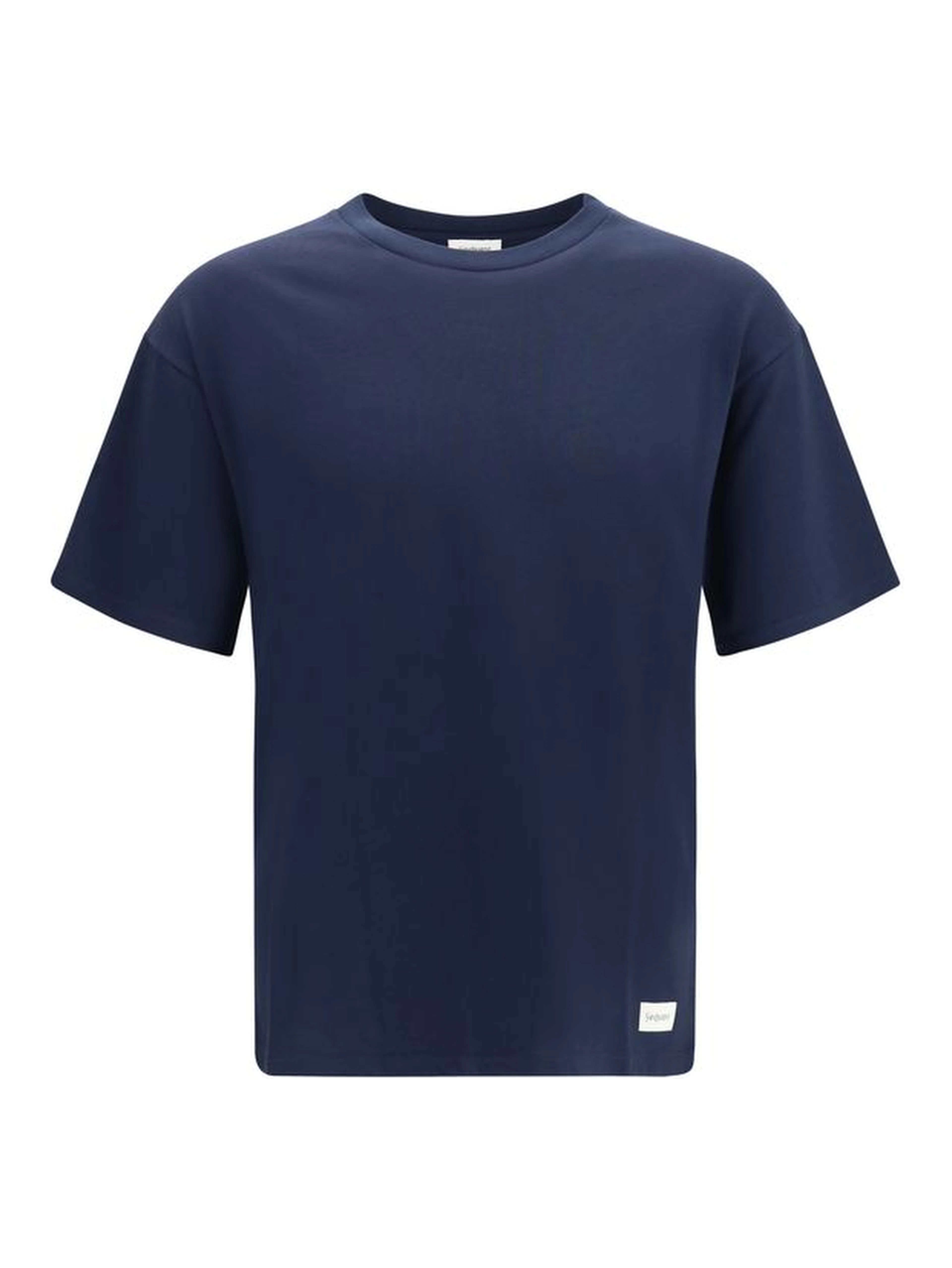 Blue Cotton T-Shirt